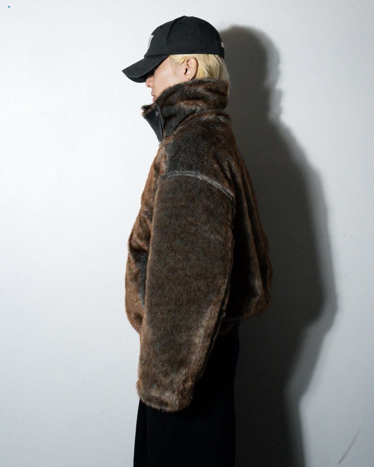 leather/fur faux reversible flight jacket (発送予定:2025年11月上旬~)