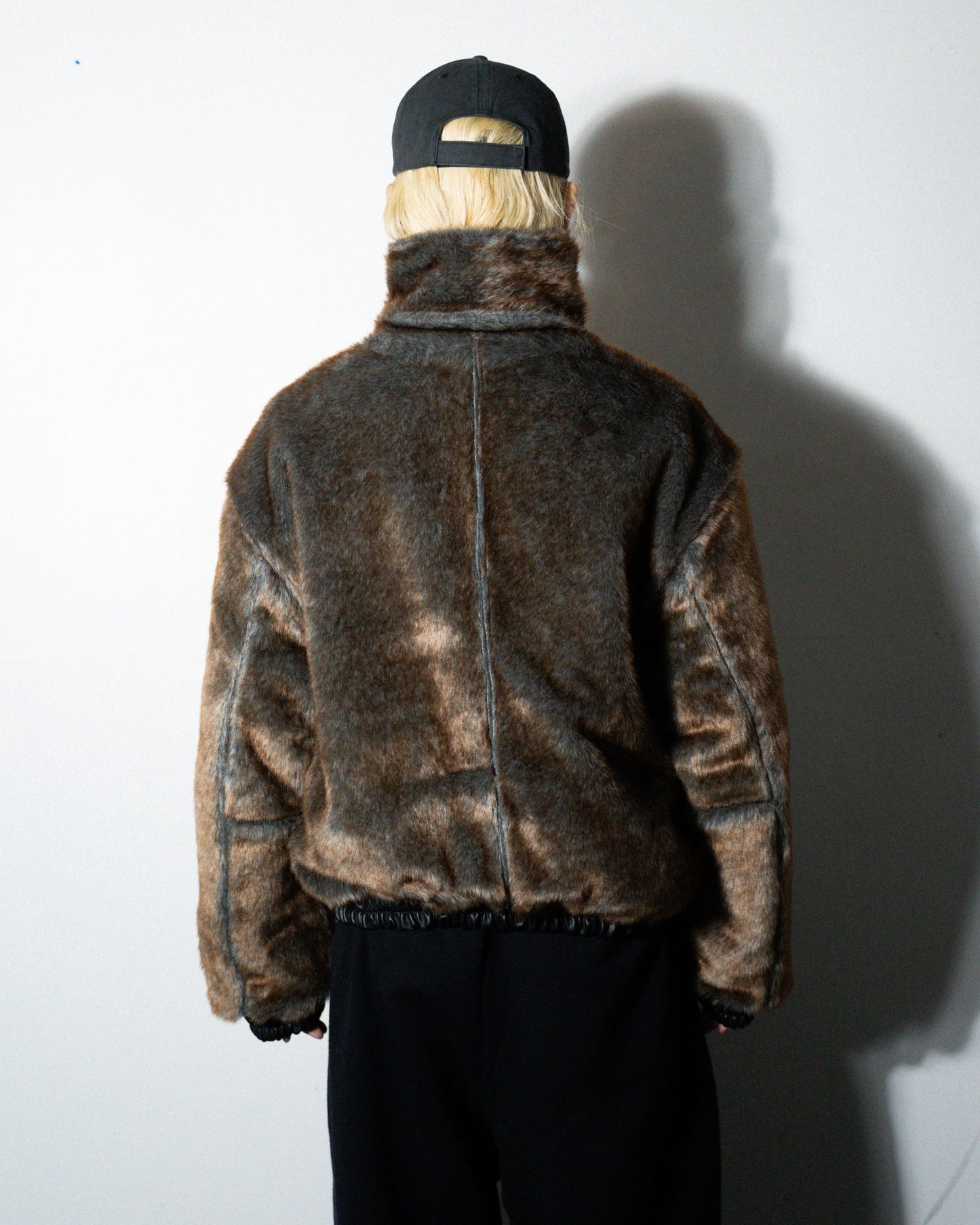 leather/fur faux reversible flight jacket (発送予定:2025年11月上旬~)