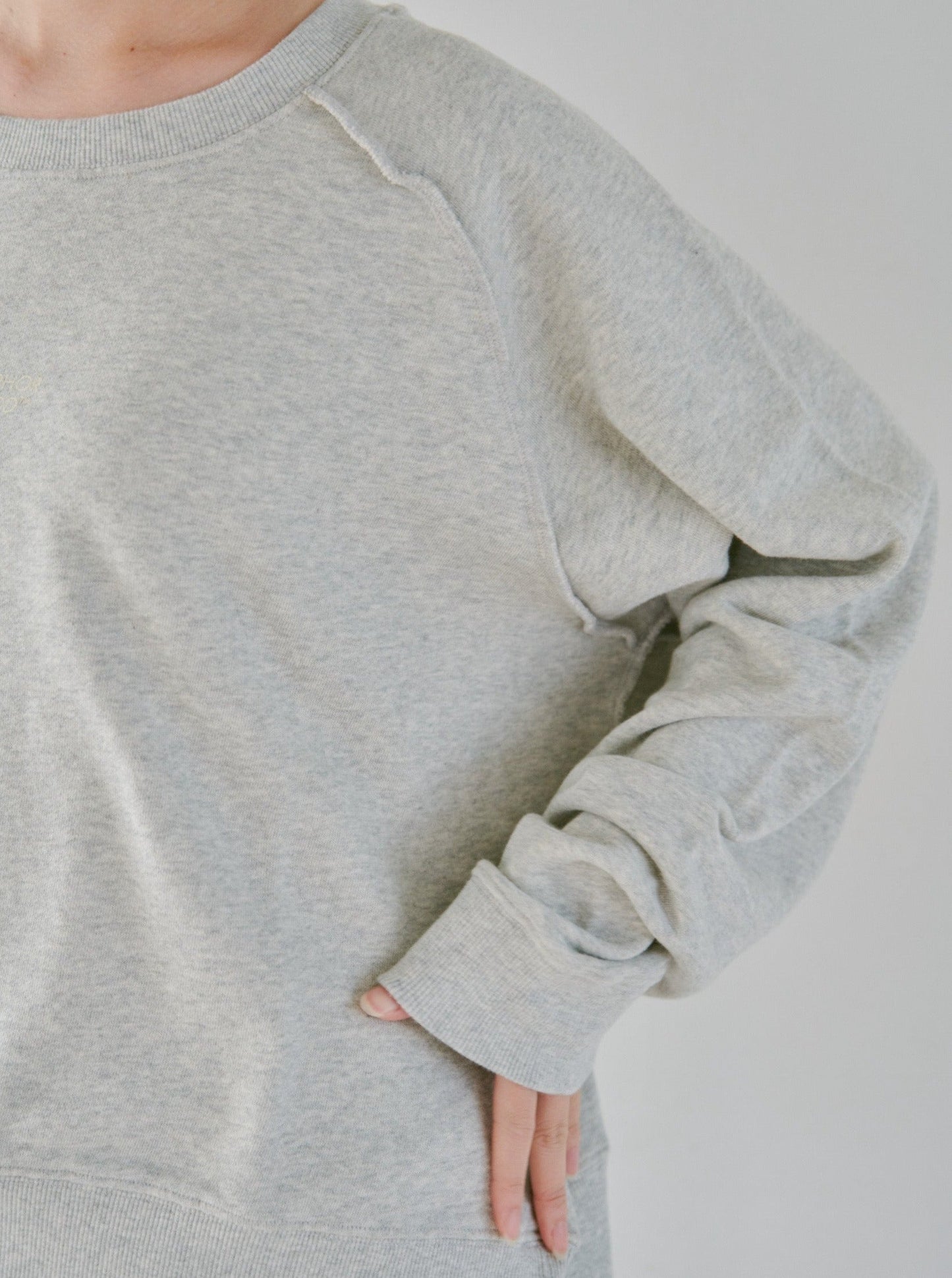 reversible inside-out wide sweat tops