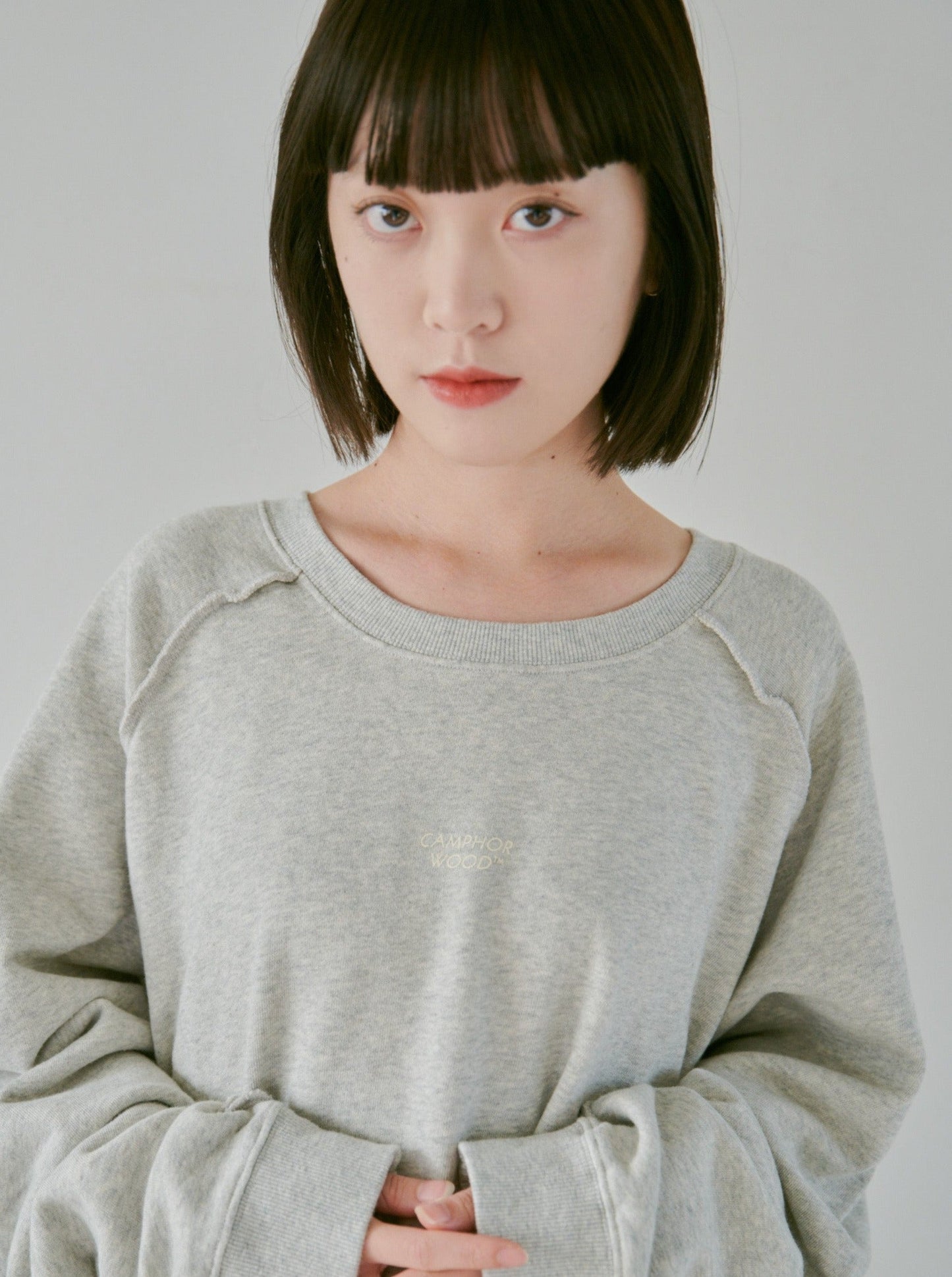 reversible inside-out wide sweat tops