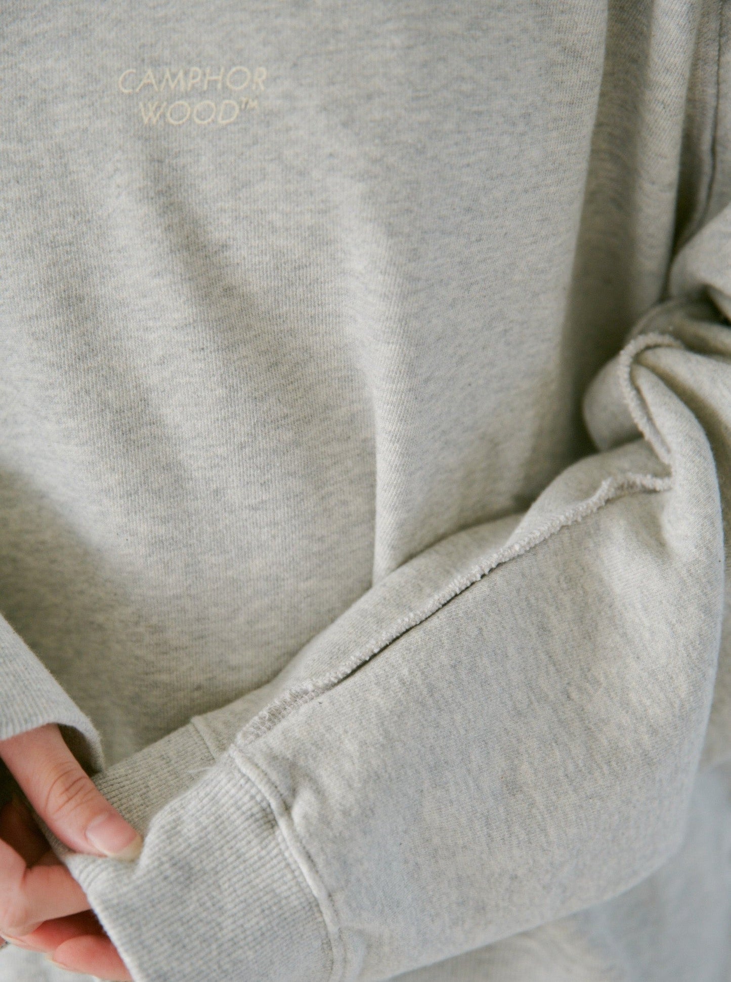 reversible inside-out wide sweat tops
