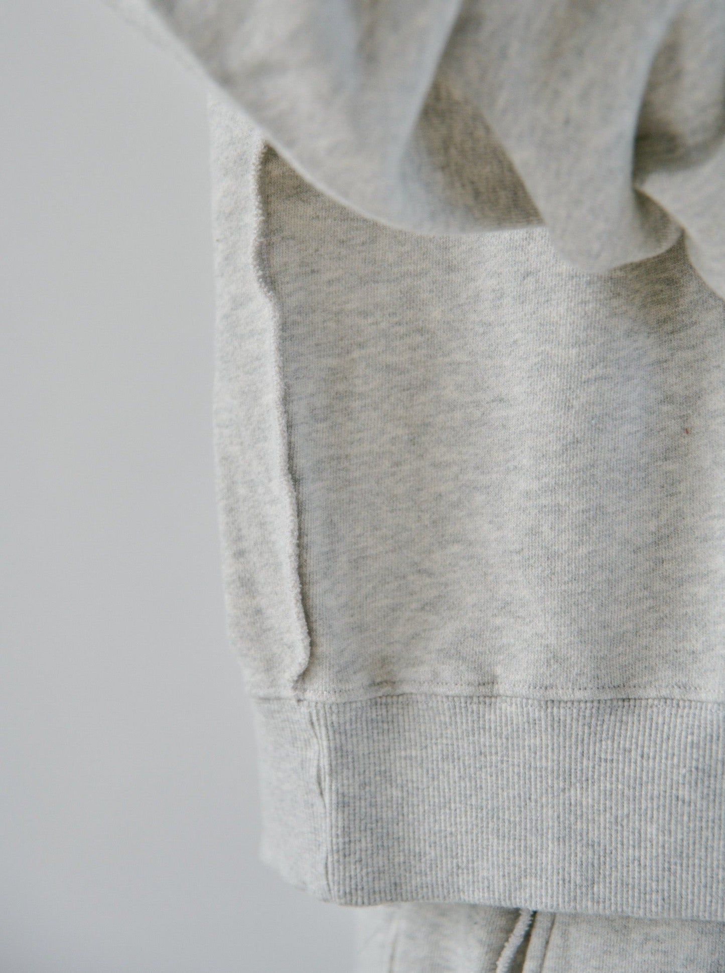 reversible inside-out wide sweat tops