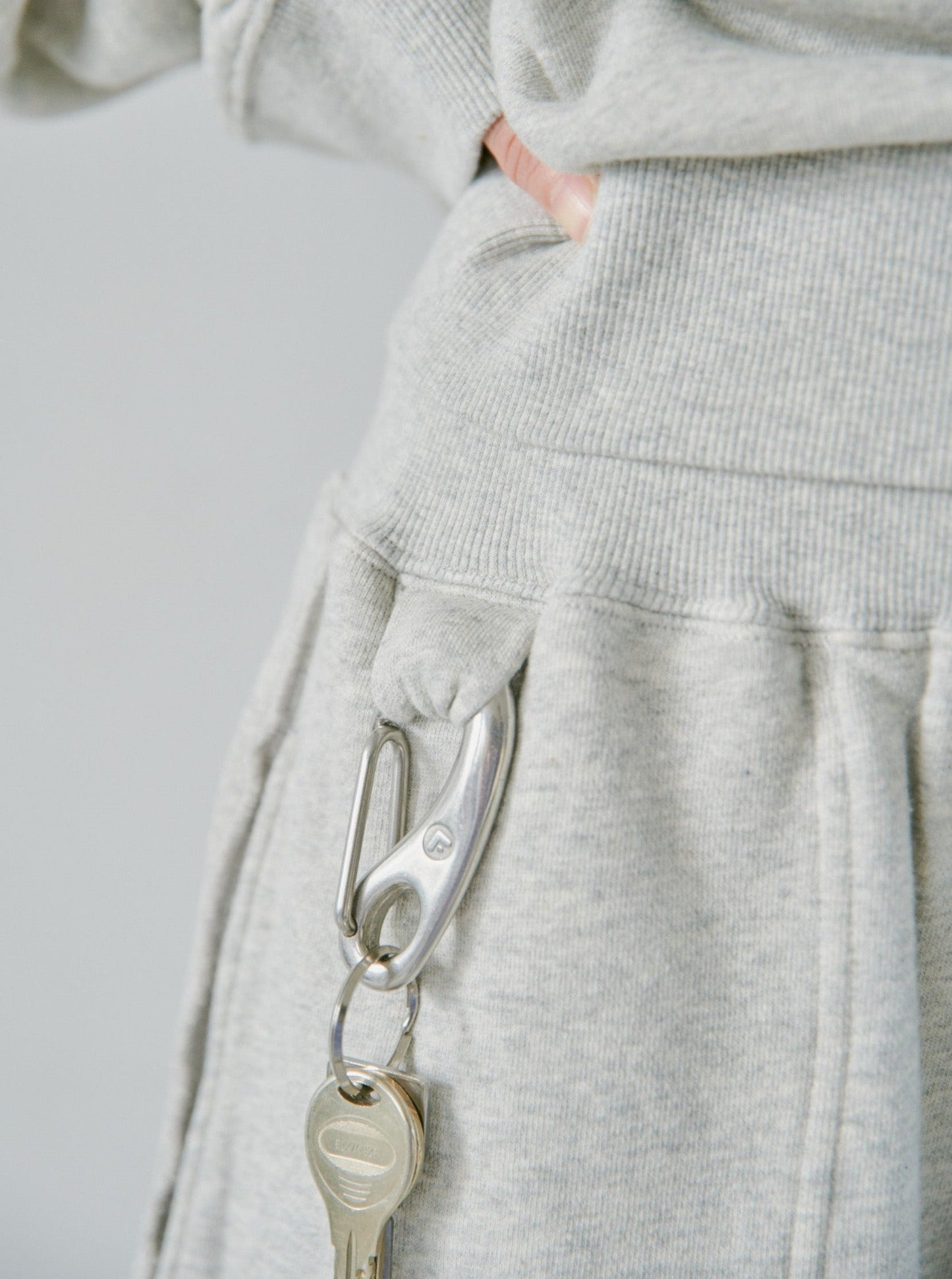 reversible inside-out baggy sweat pants
