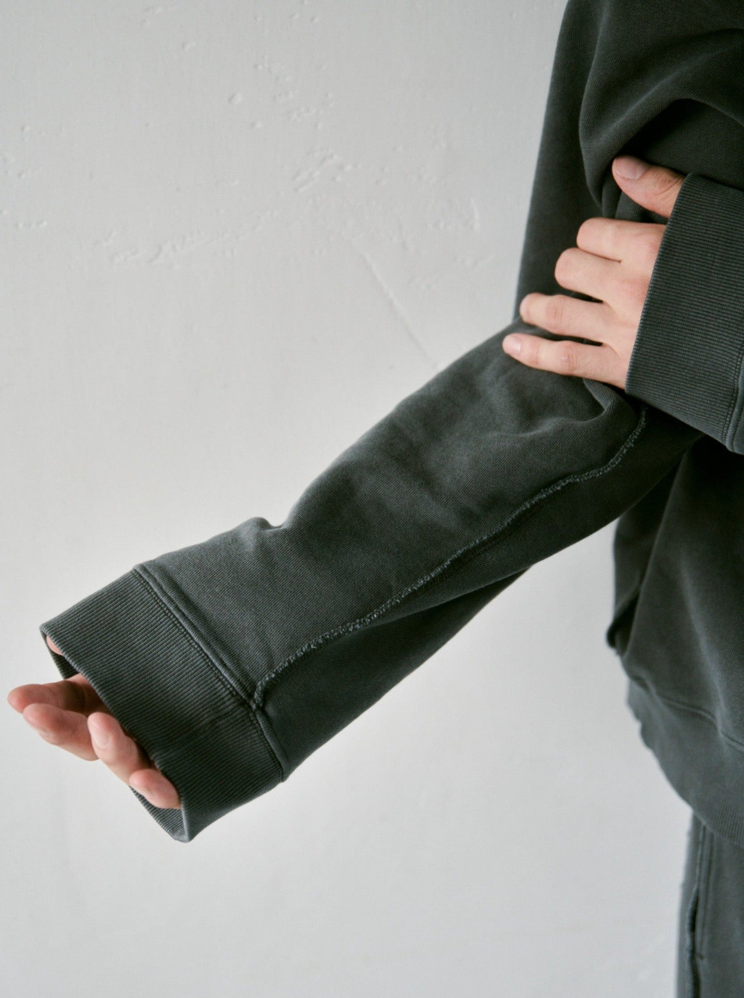 reversible inside-out wide sweat tops
