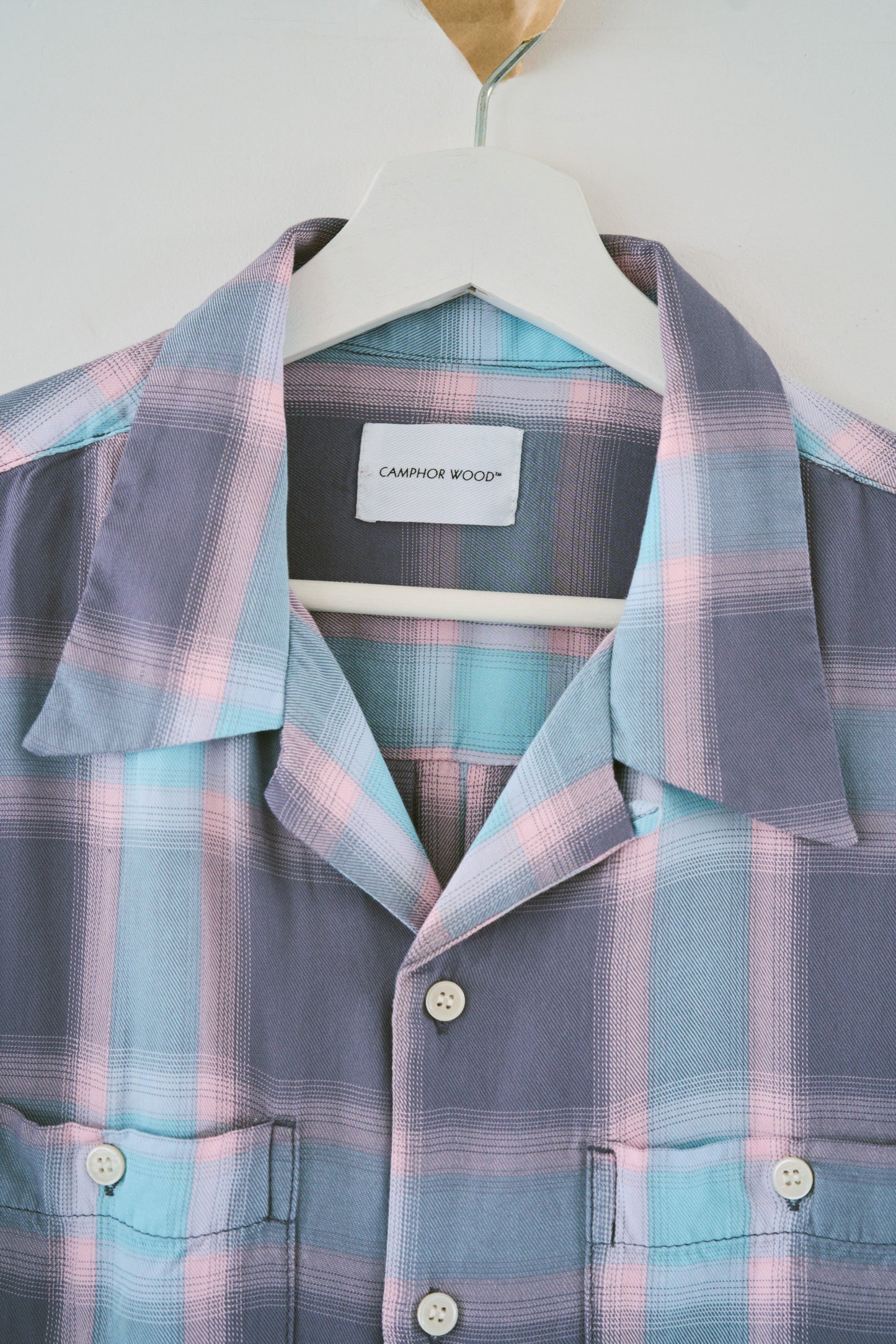 Rayon ombre original check shirts