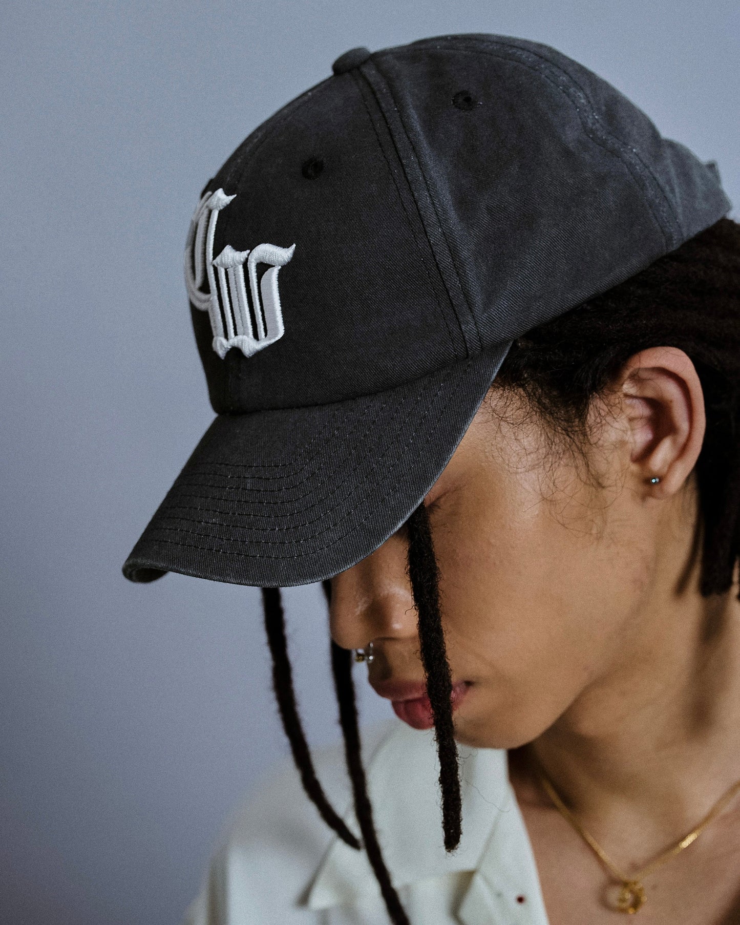 faded logo baseball cap