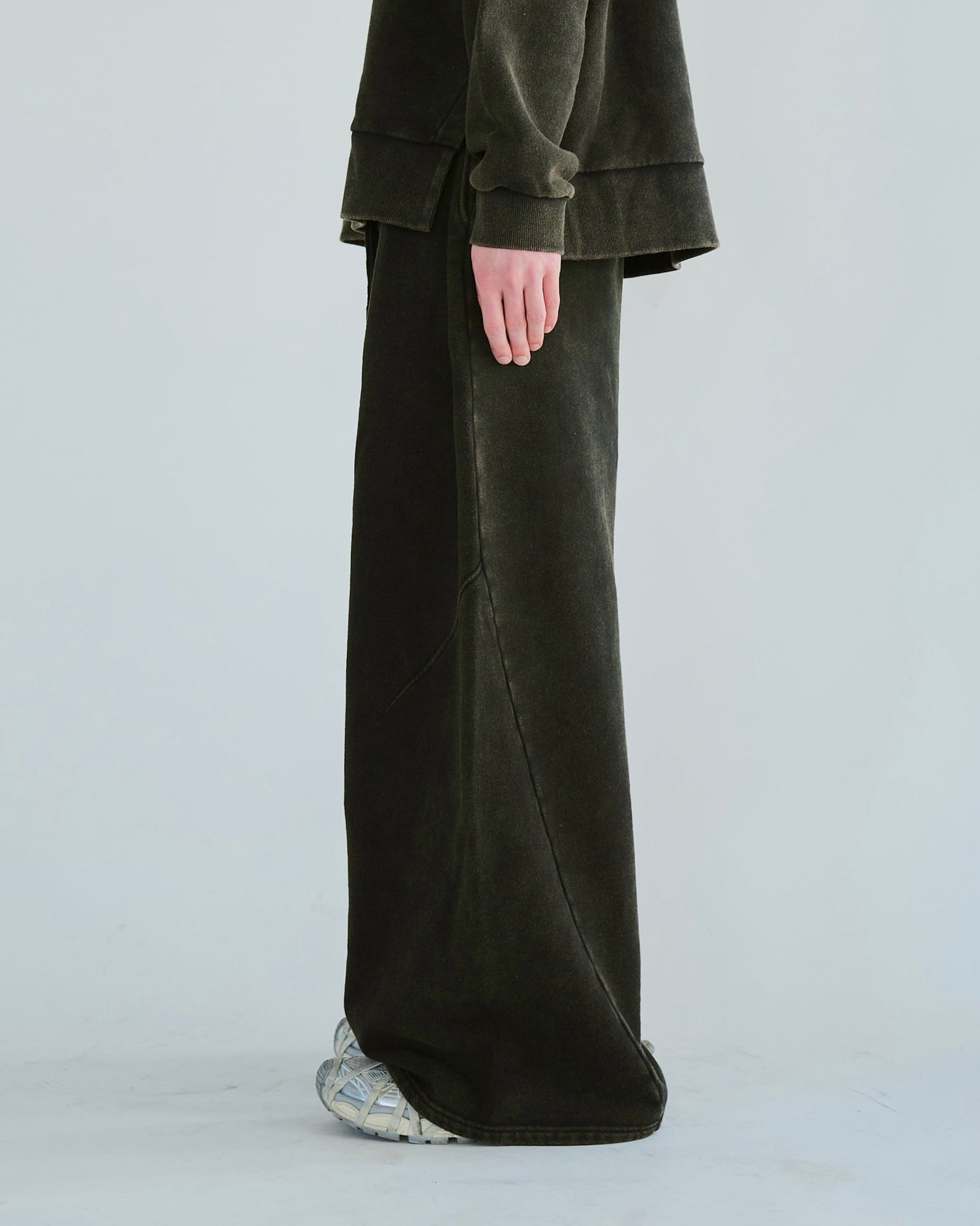 sunfade super wide baggy sweat pants