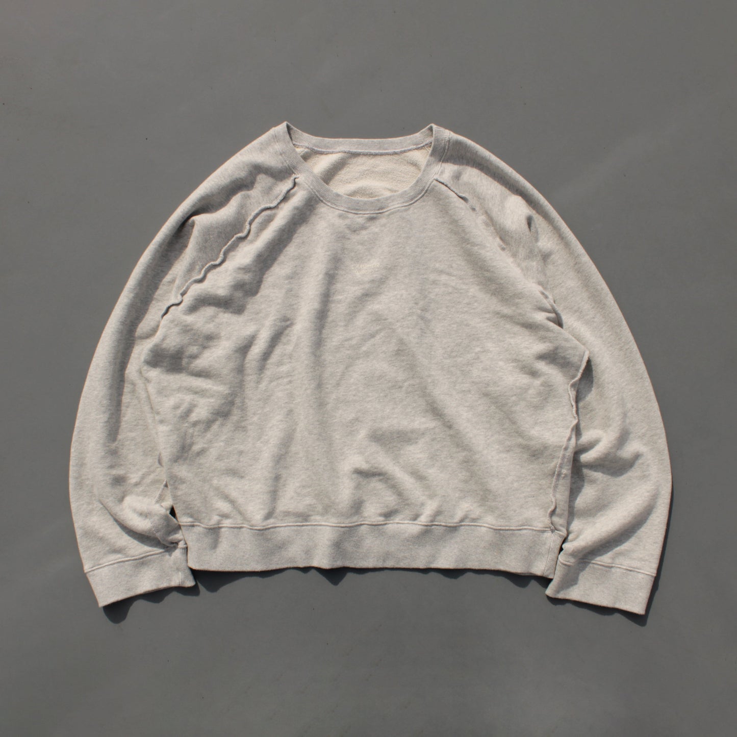 reversible inside-out wide sweat tops