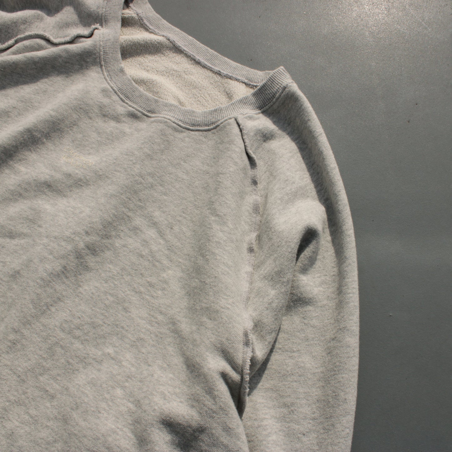 reversible inside-out wide sweat tops