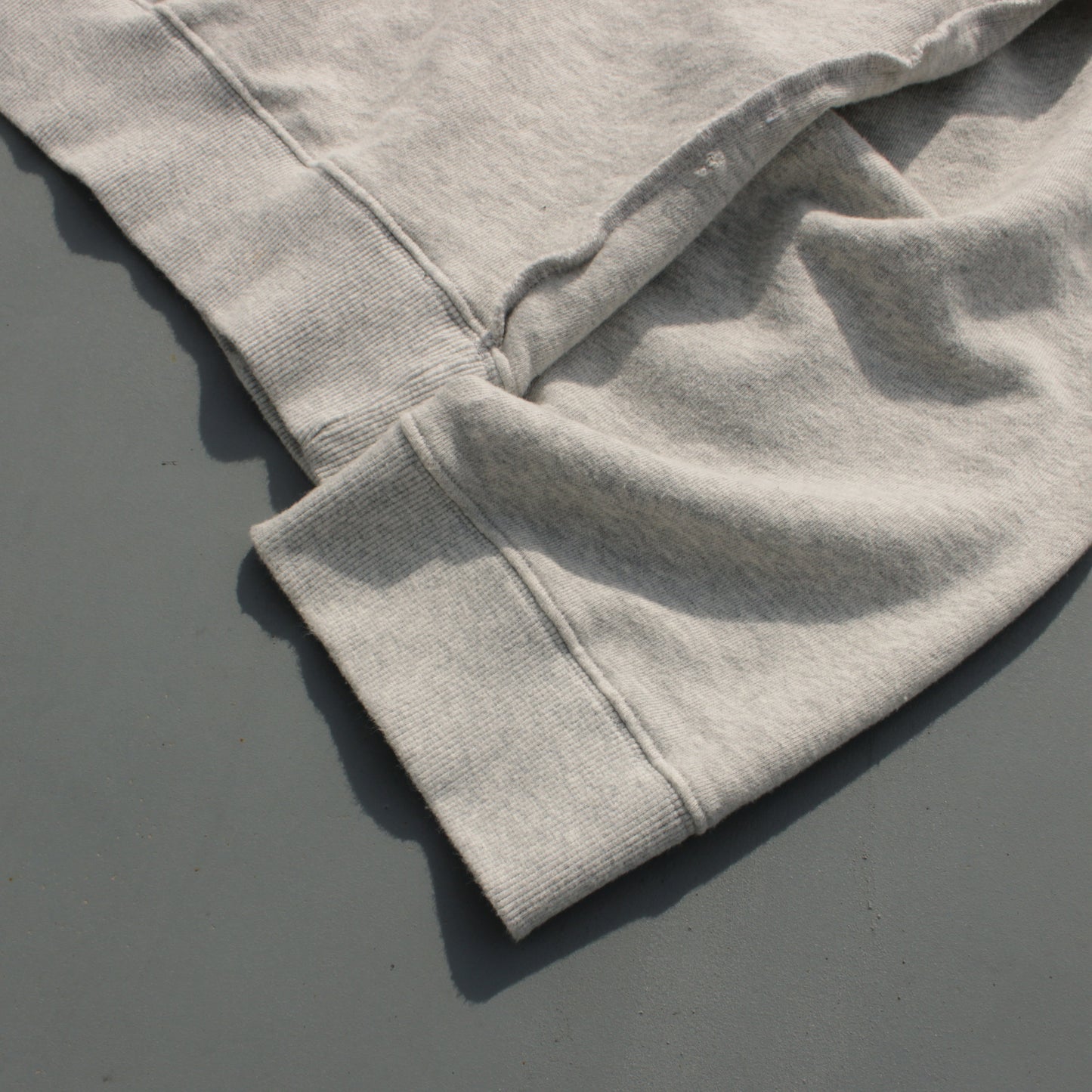 reversible inside-out wide sweat tops