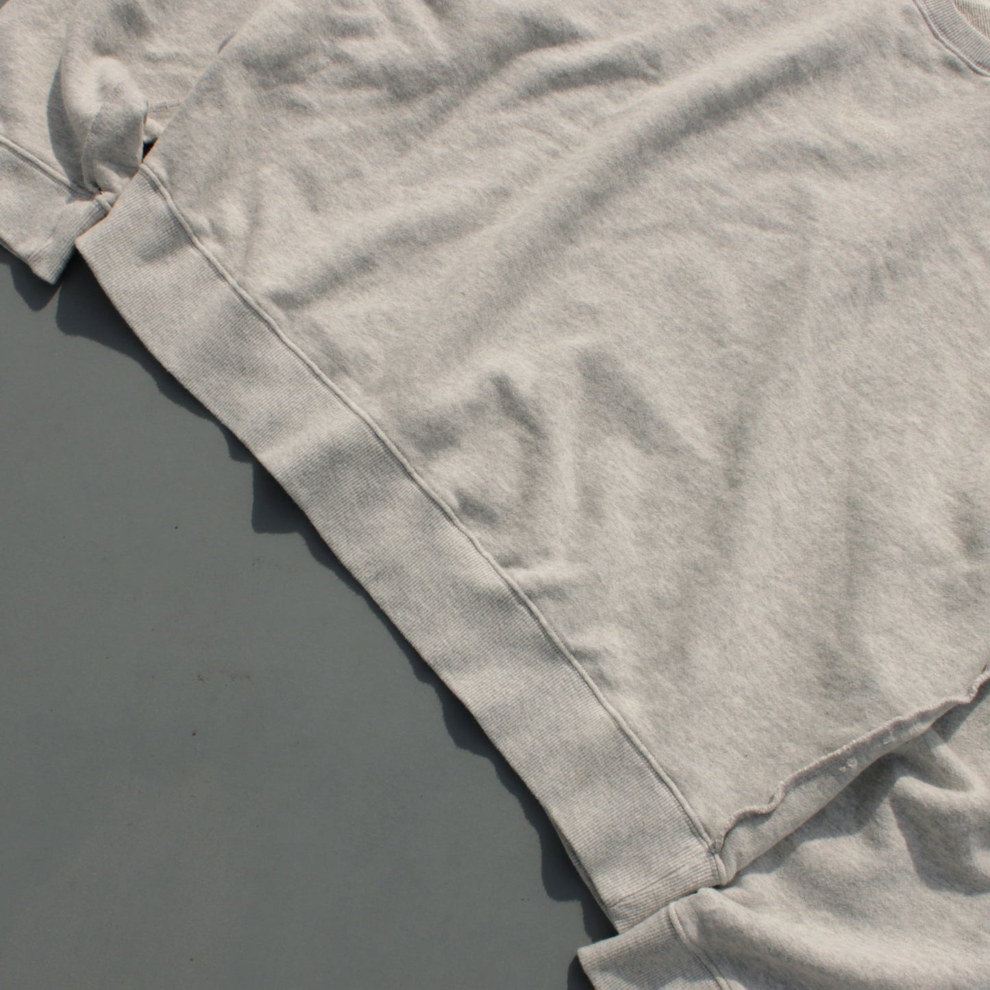 reversible inside-out wide sweat tops
