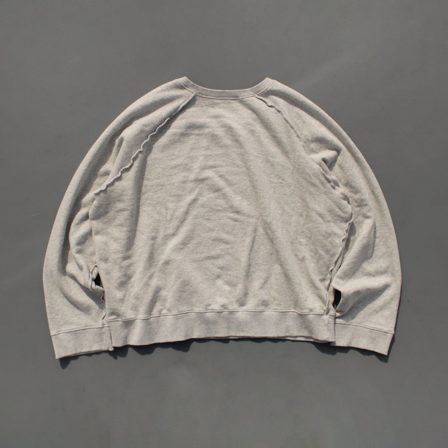 reversible inside-out wide sweat tops