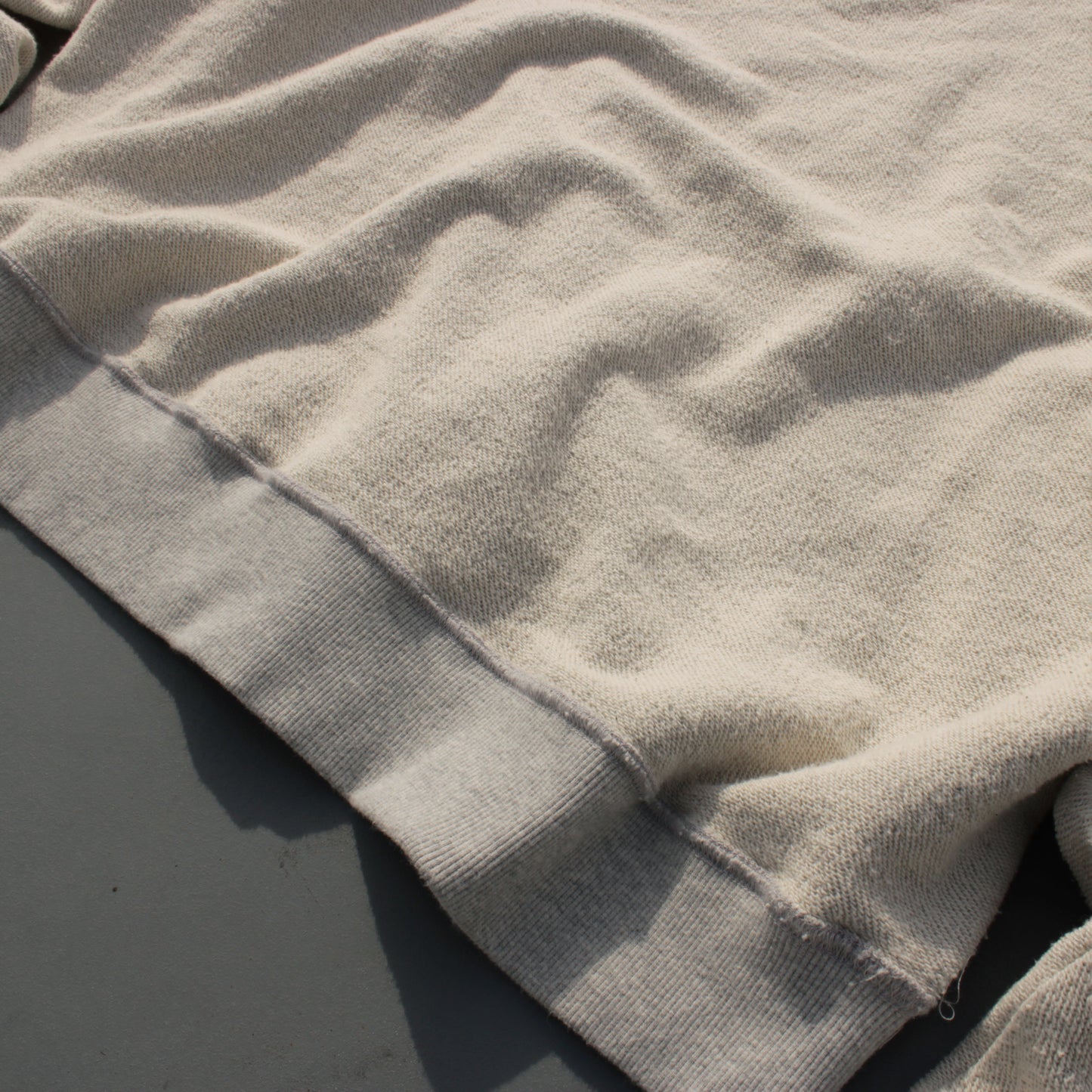 reversible inside-out wide sweat tops
