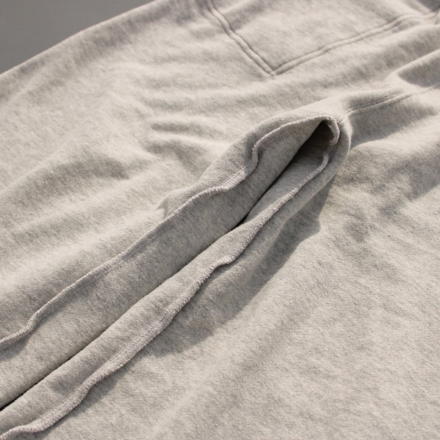 reversible inside-out baggy sweat pants