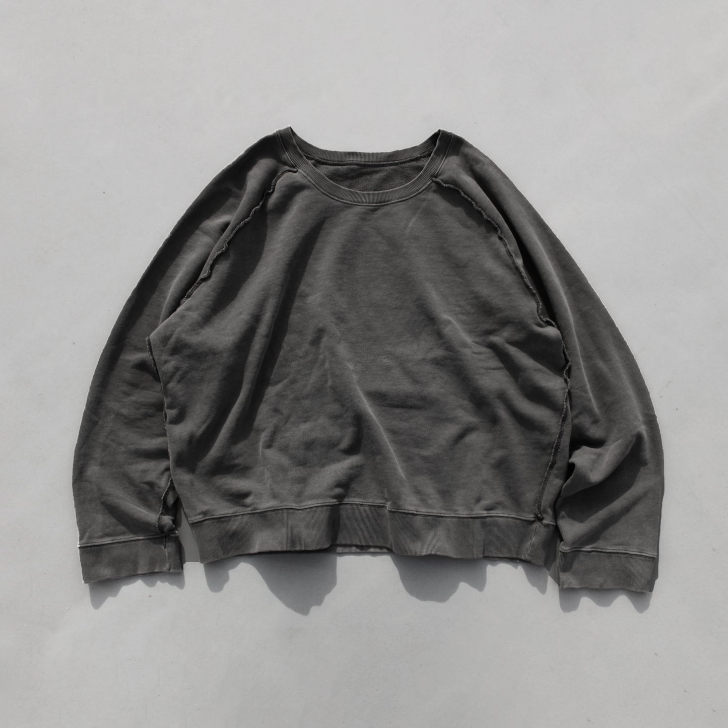 reversible inside-out wide sweat tops