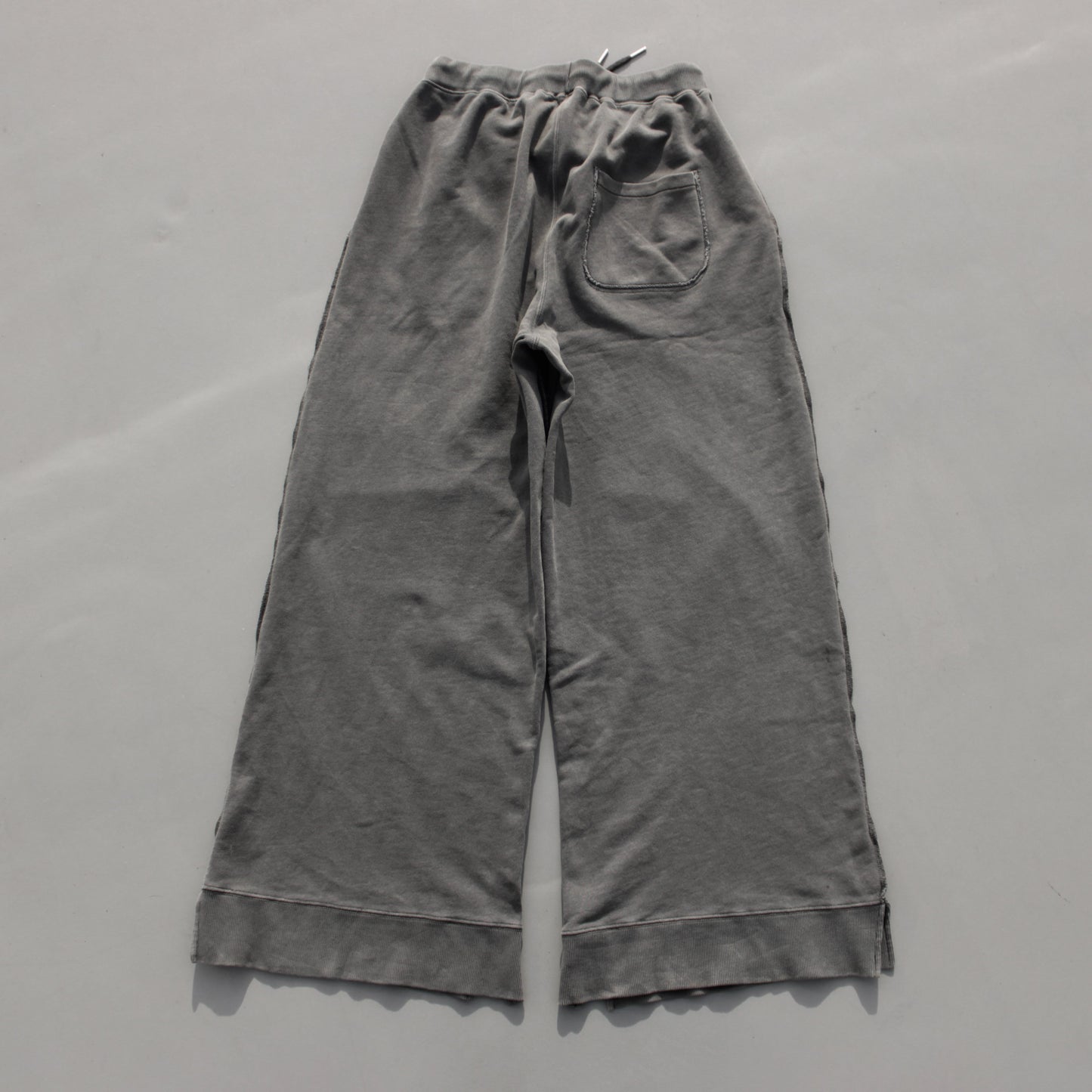 reversible inside-out baggy sweat pants