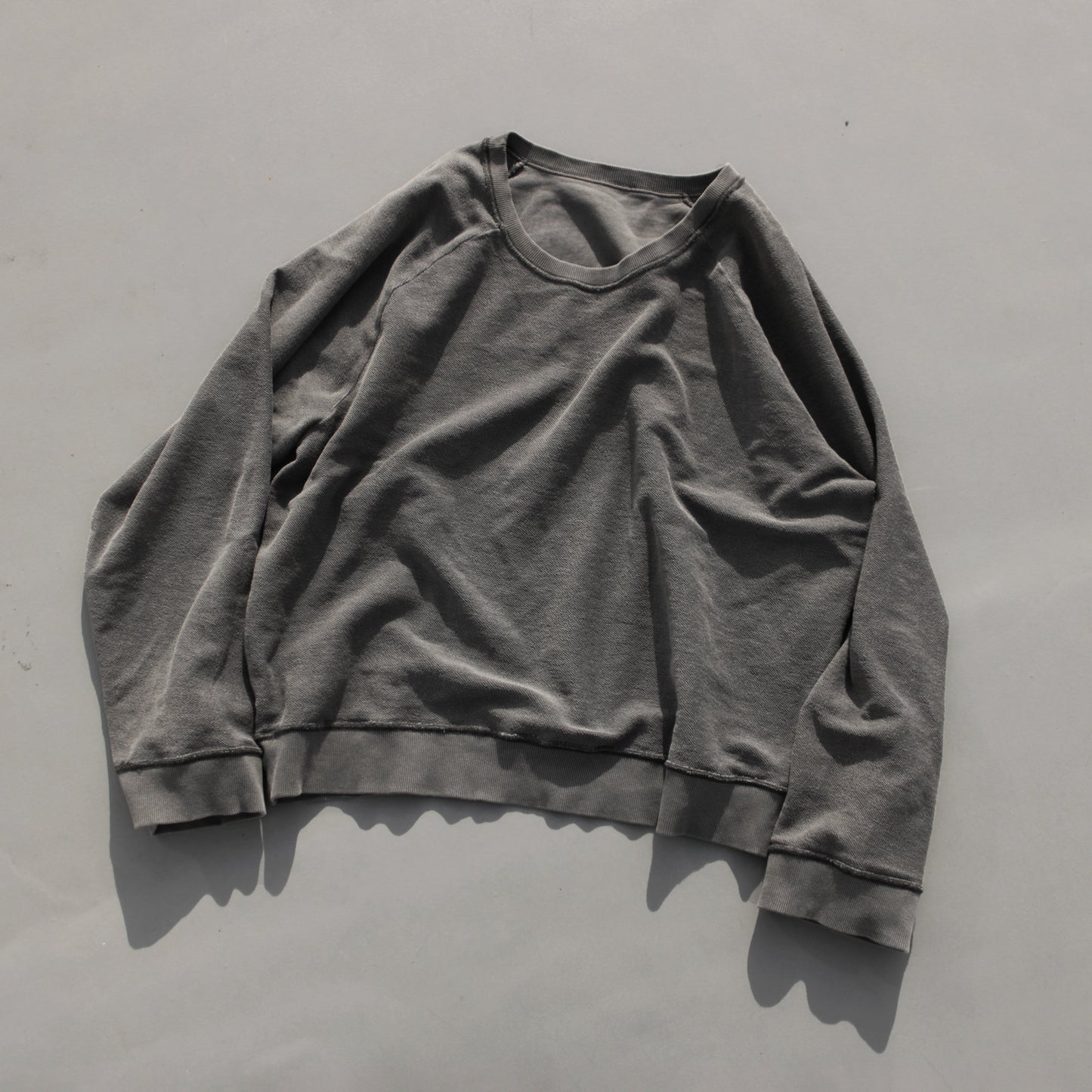 reversible inside-out wide sweat tops
