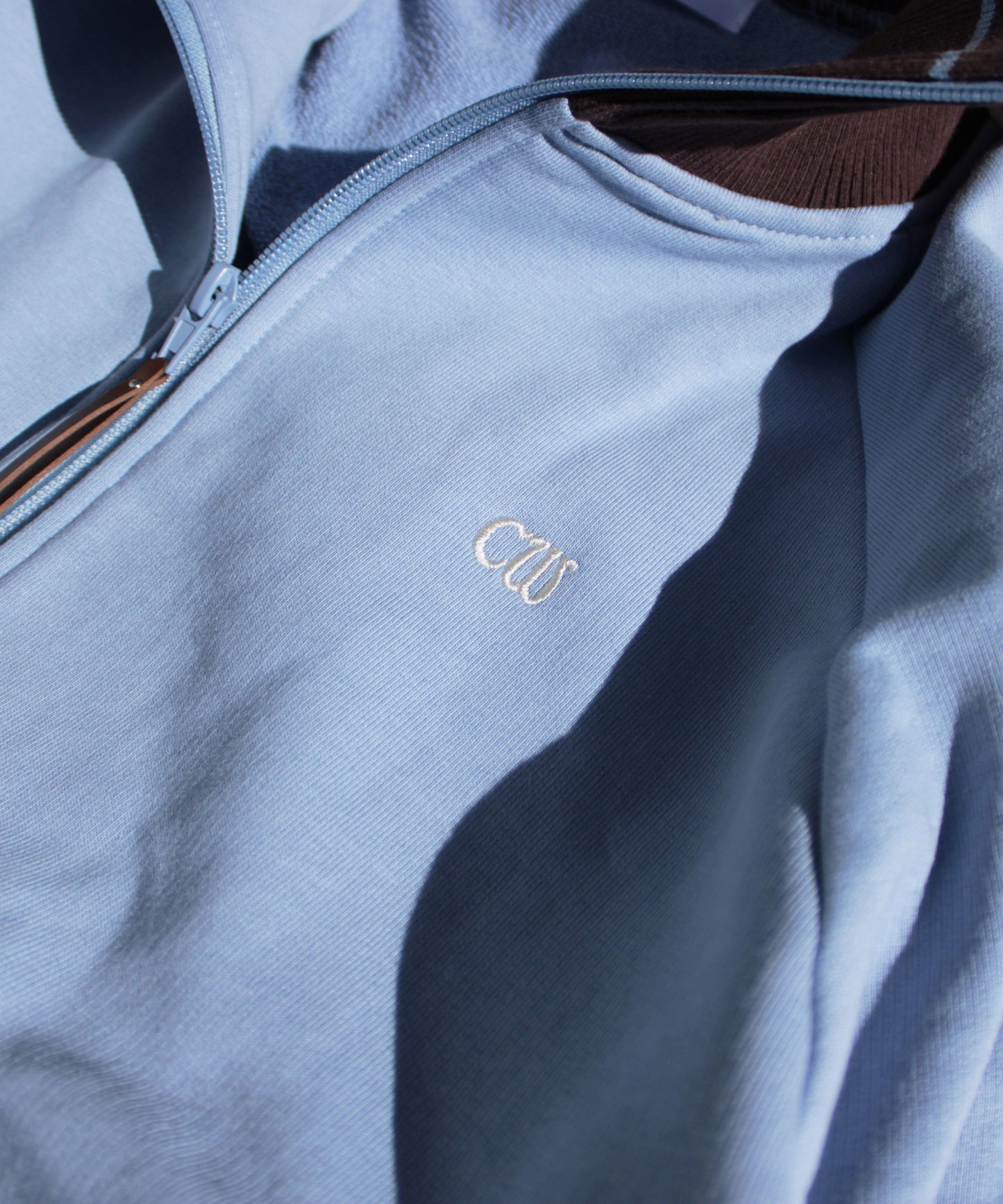 flower embroidery line track jacket