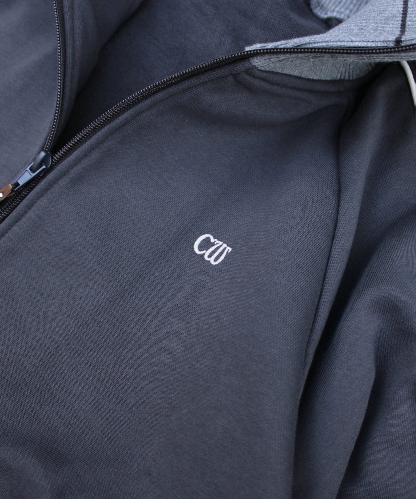 flower embroidery line track jacket