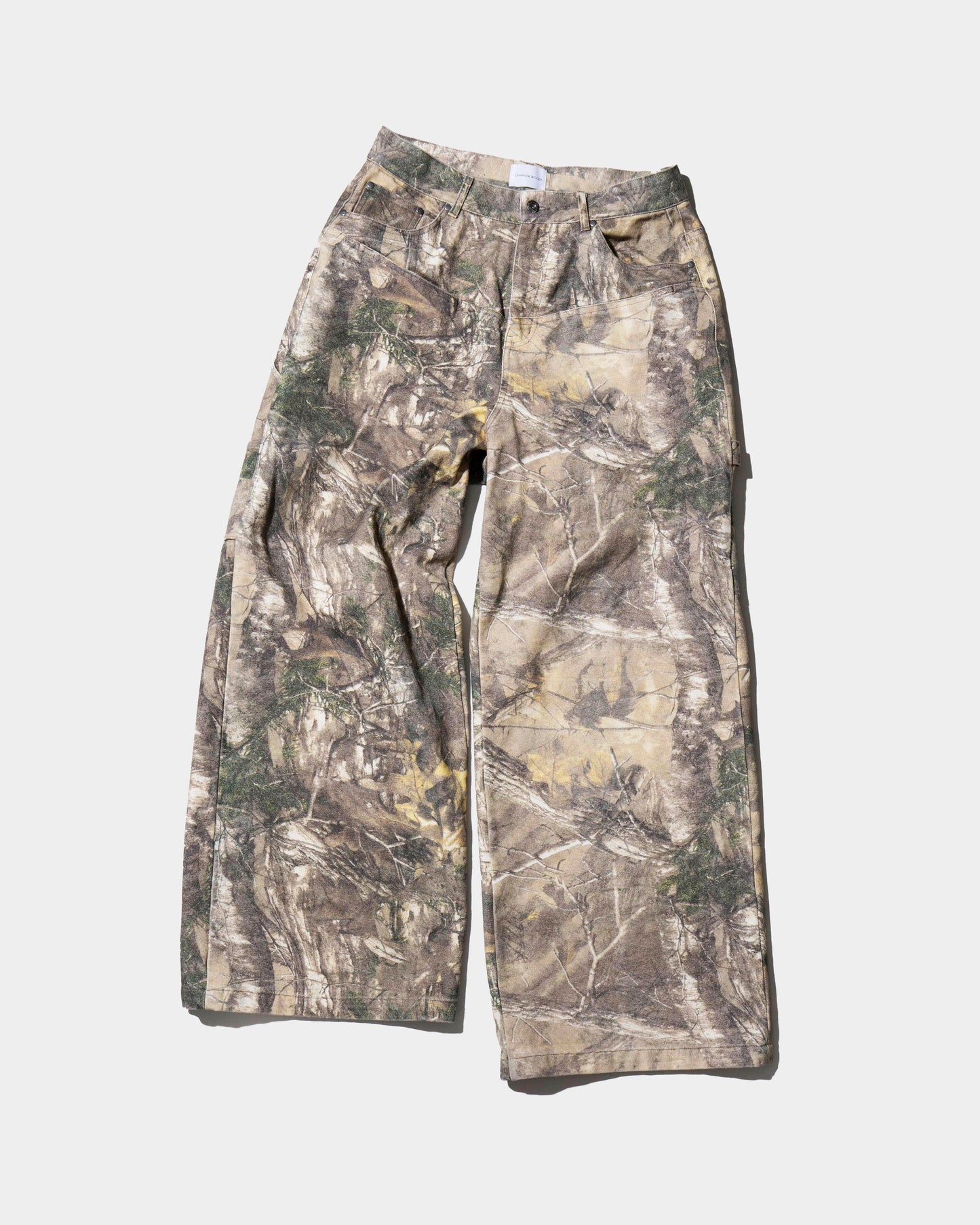 wide baggy real tree painter trousers