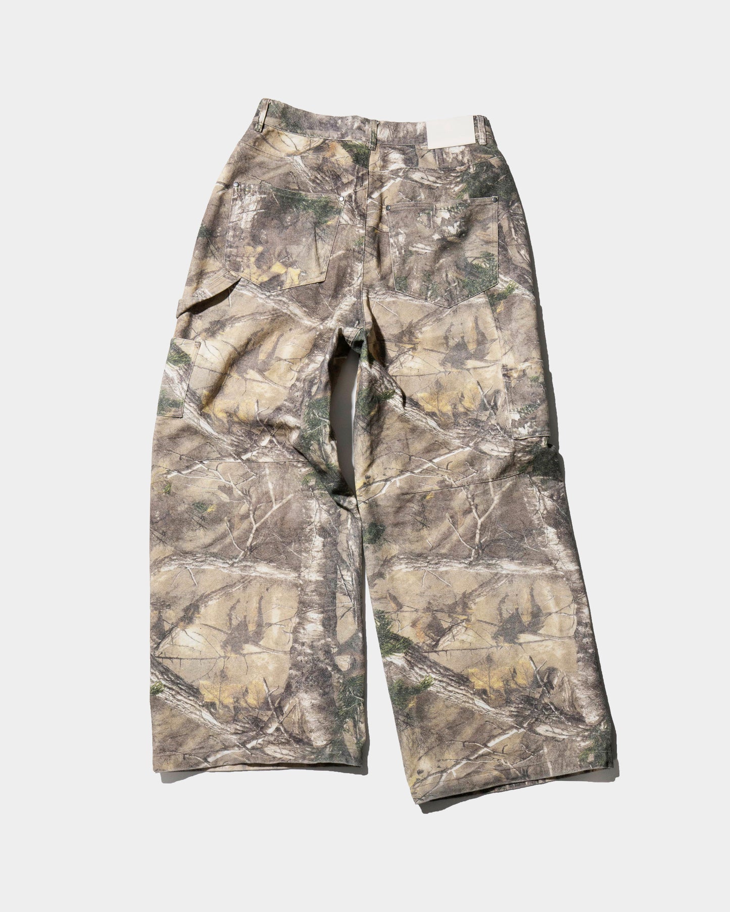 wide baggy real tree painter trousers