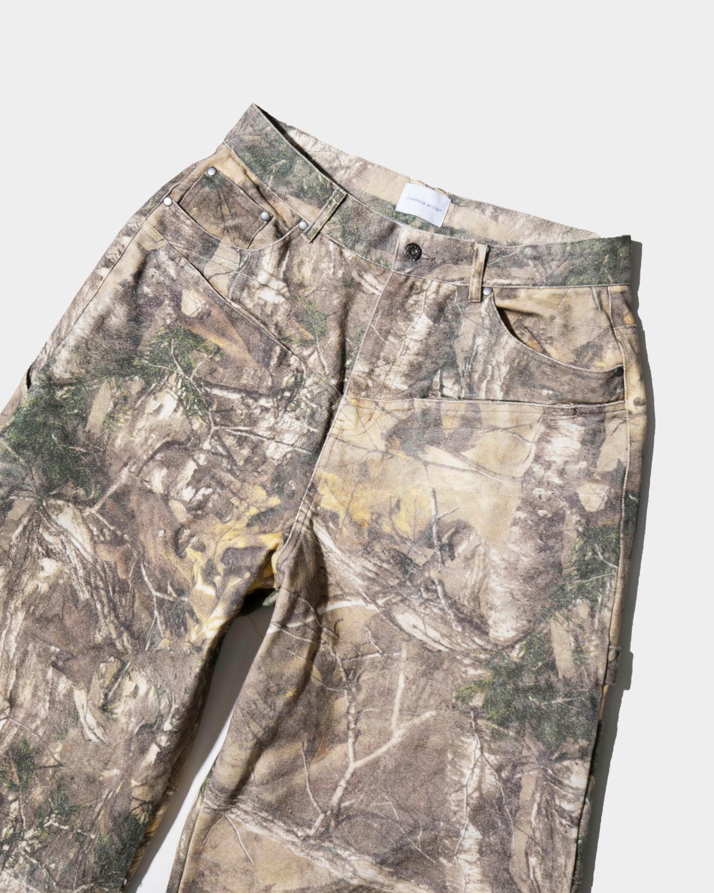 wide baggy real tree painter trousers
