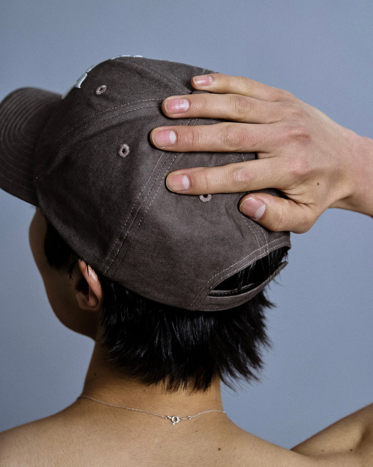 faded logo baseball cap