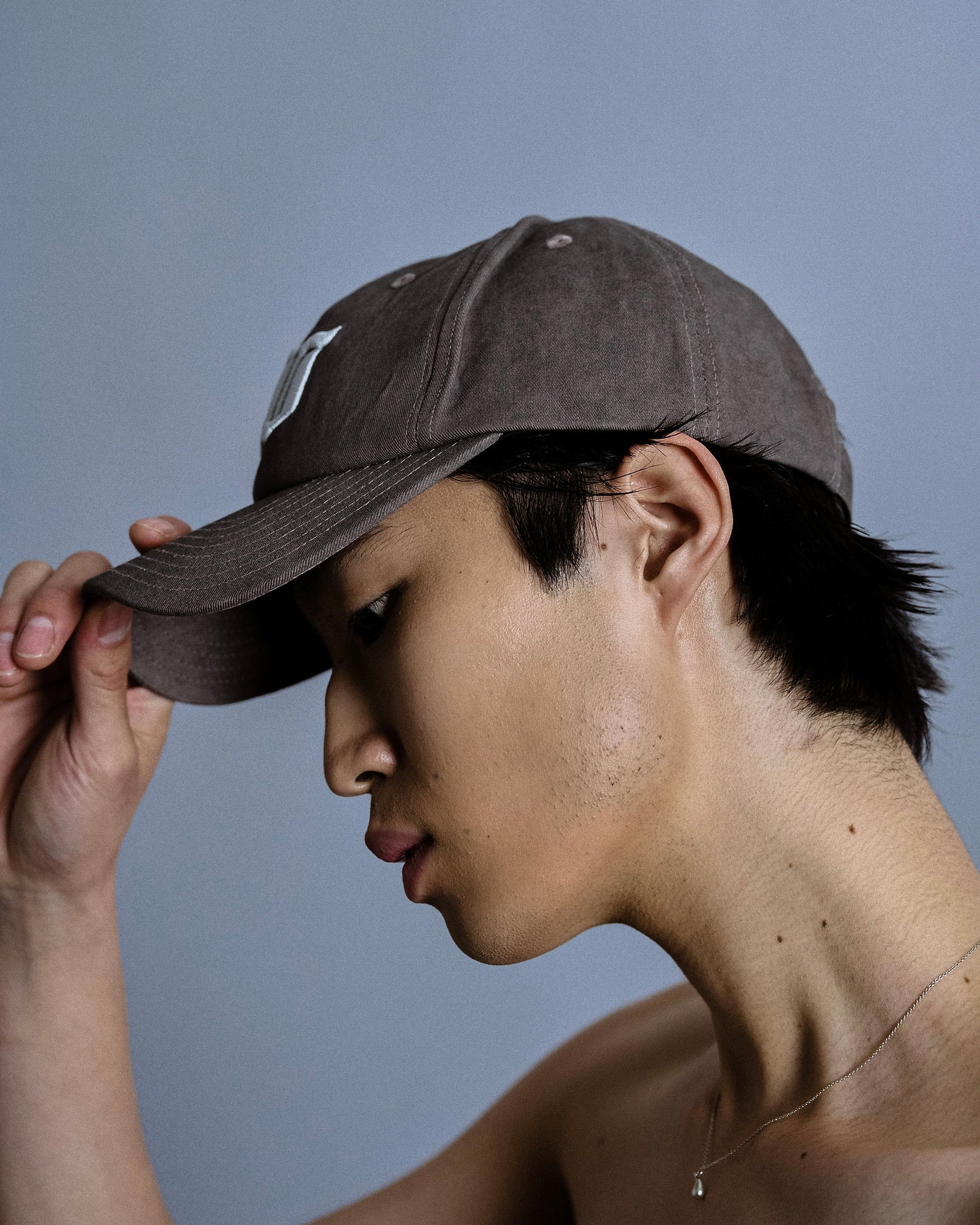 faded logo baseball cap