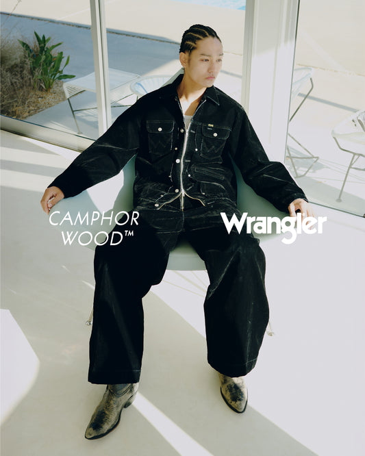 【Wrangler × CamphorWood】custom 2way flocky trucker jacket【124MJ×24MJZ】