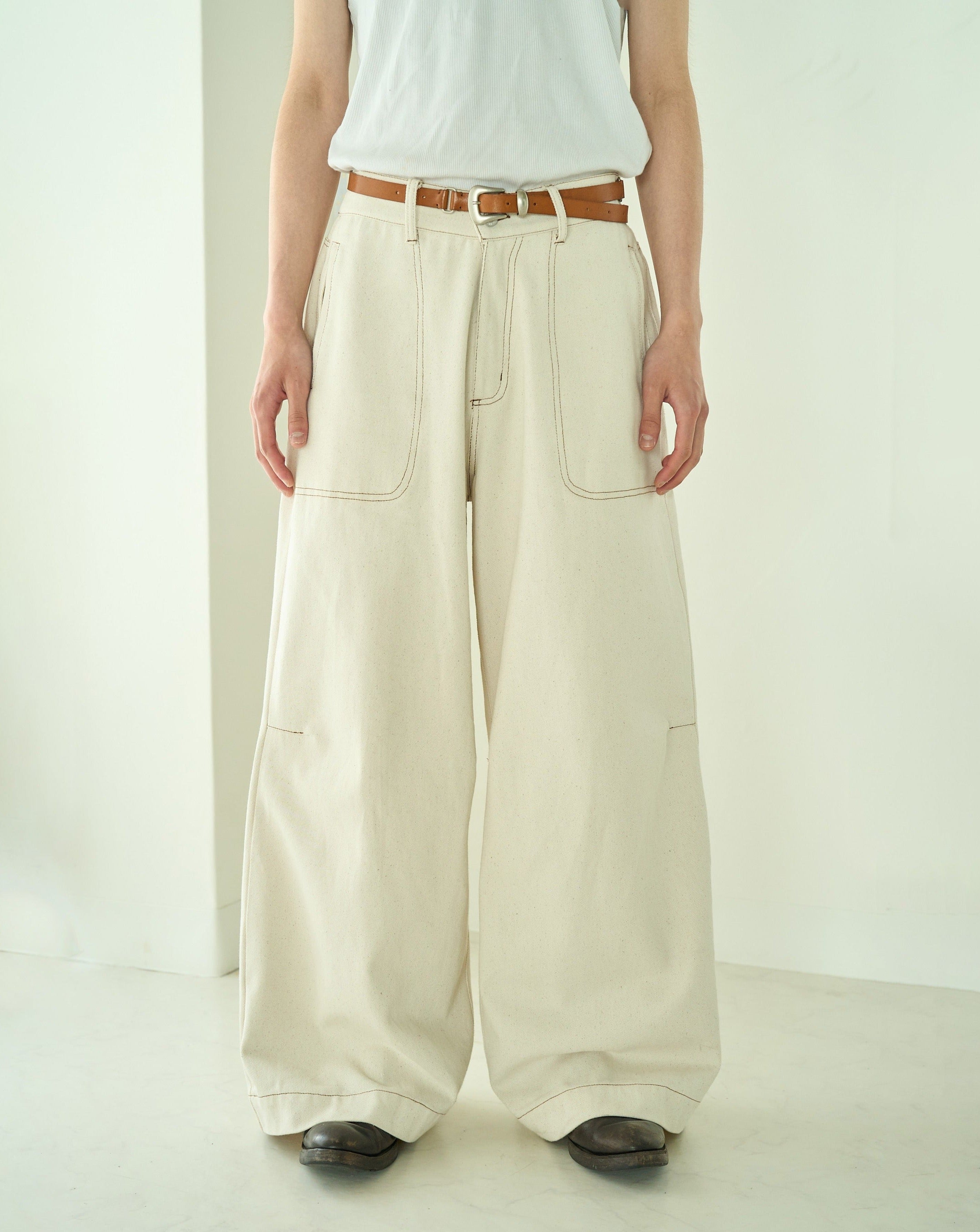 最高の品質 knee tuck OFFICIAL - WOOD CAMPHOR – jeans nep baggy wide パンツ