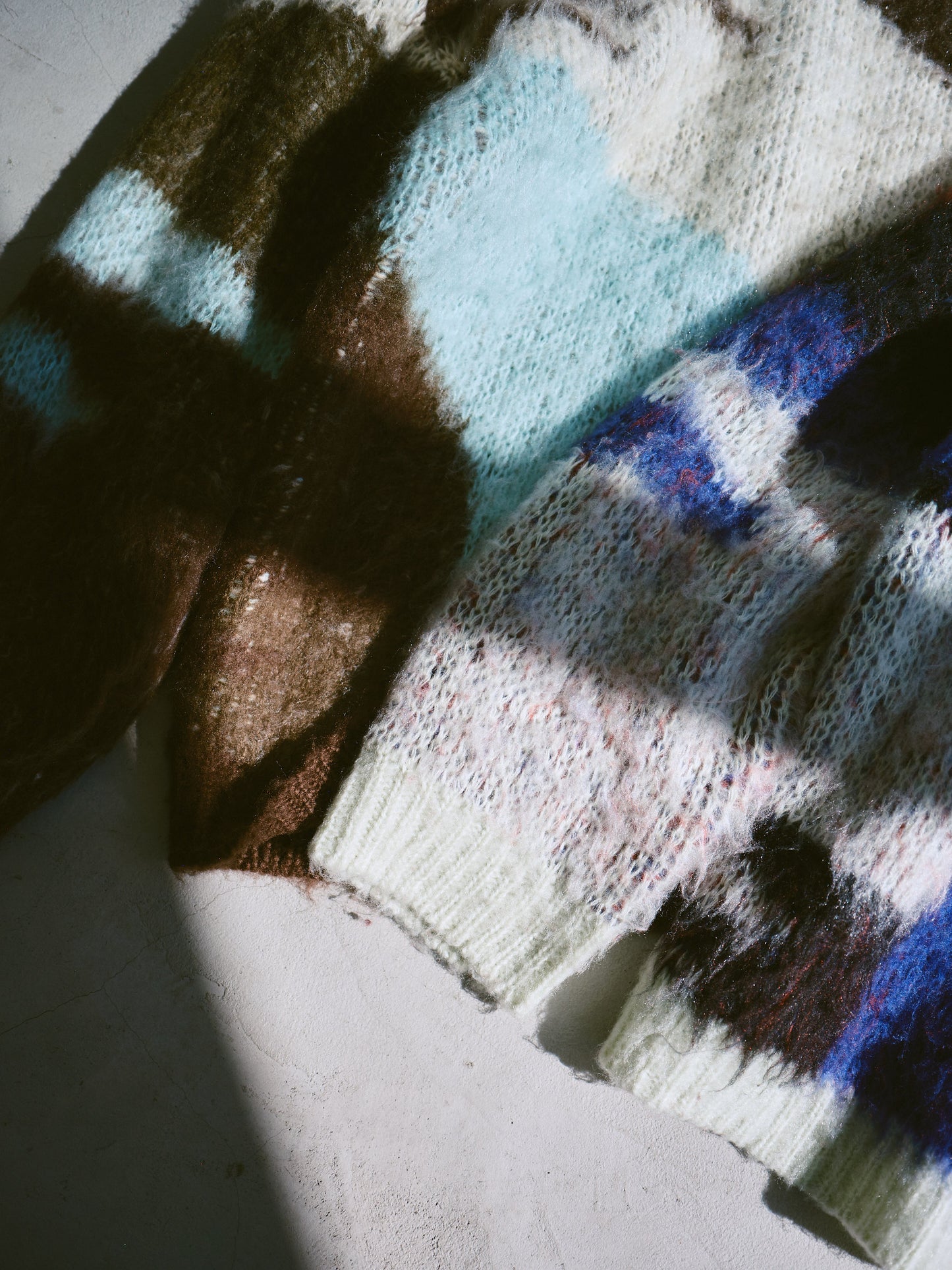 art pattern jacquard pullover sweater