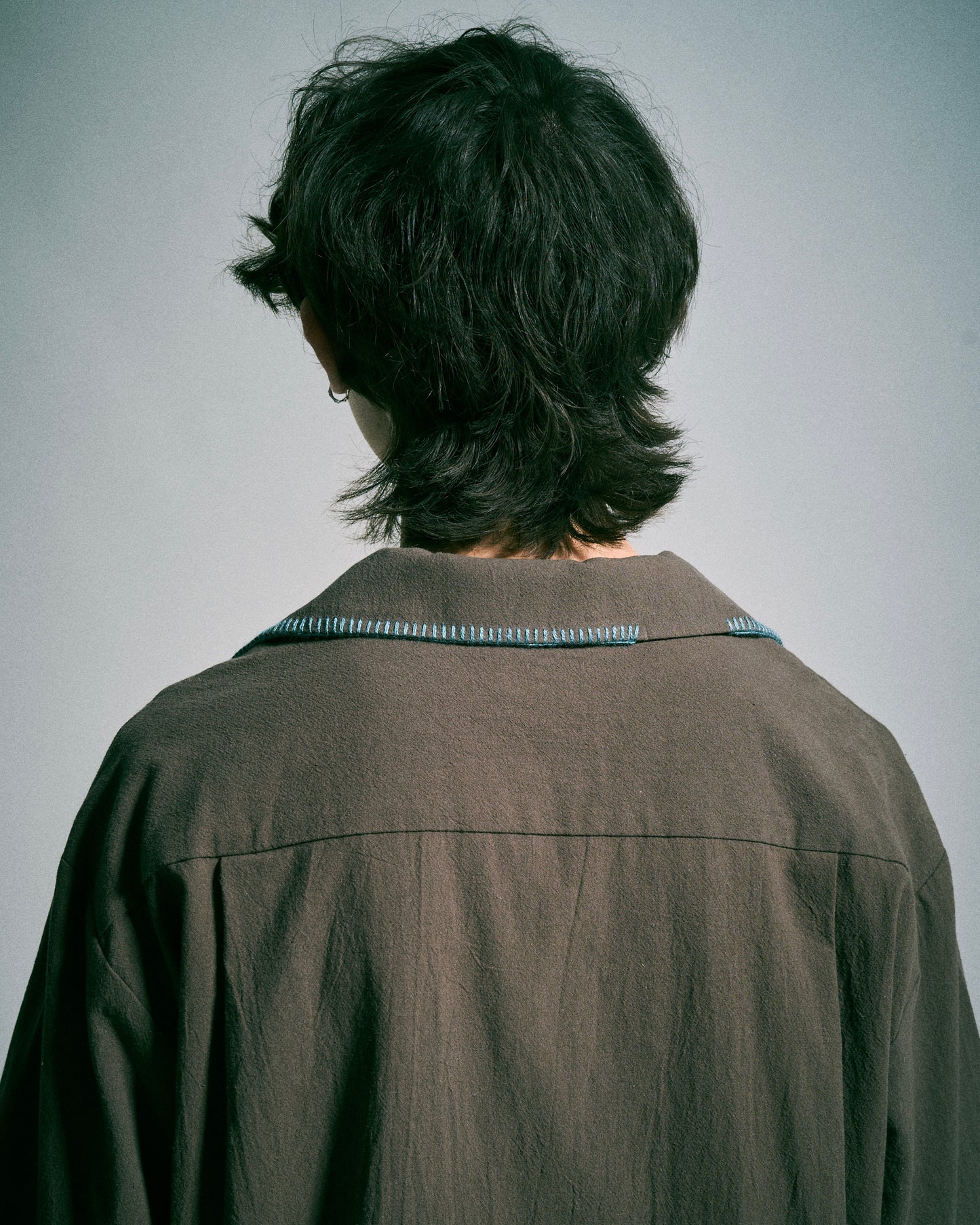 FLOWER EMBROIDERY SAGARA H/S SHIRT