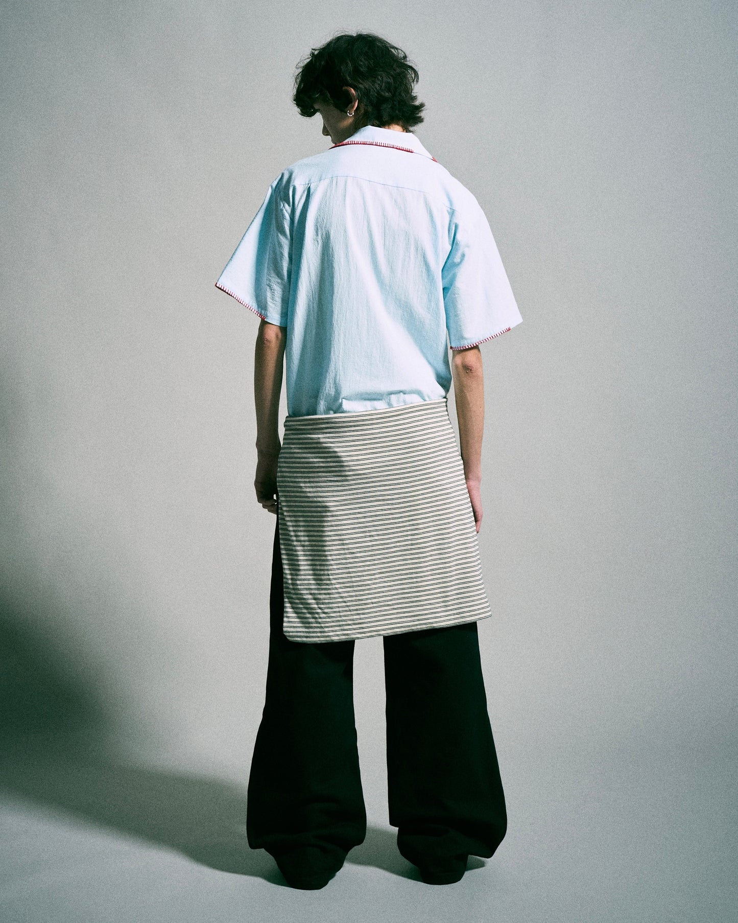 FLOWER EMBROIDERY SAGARA H/S SHIRT