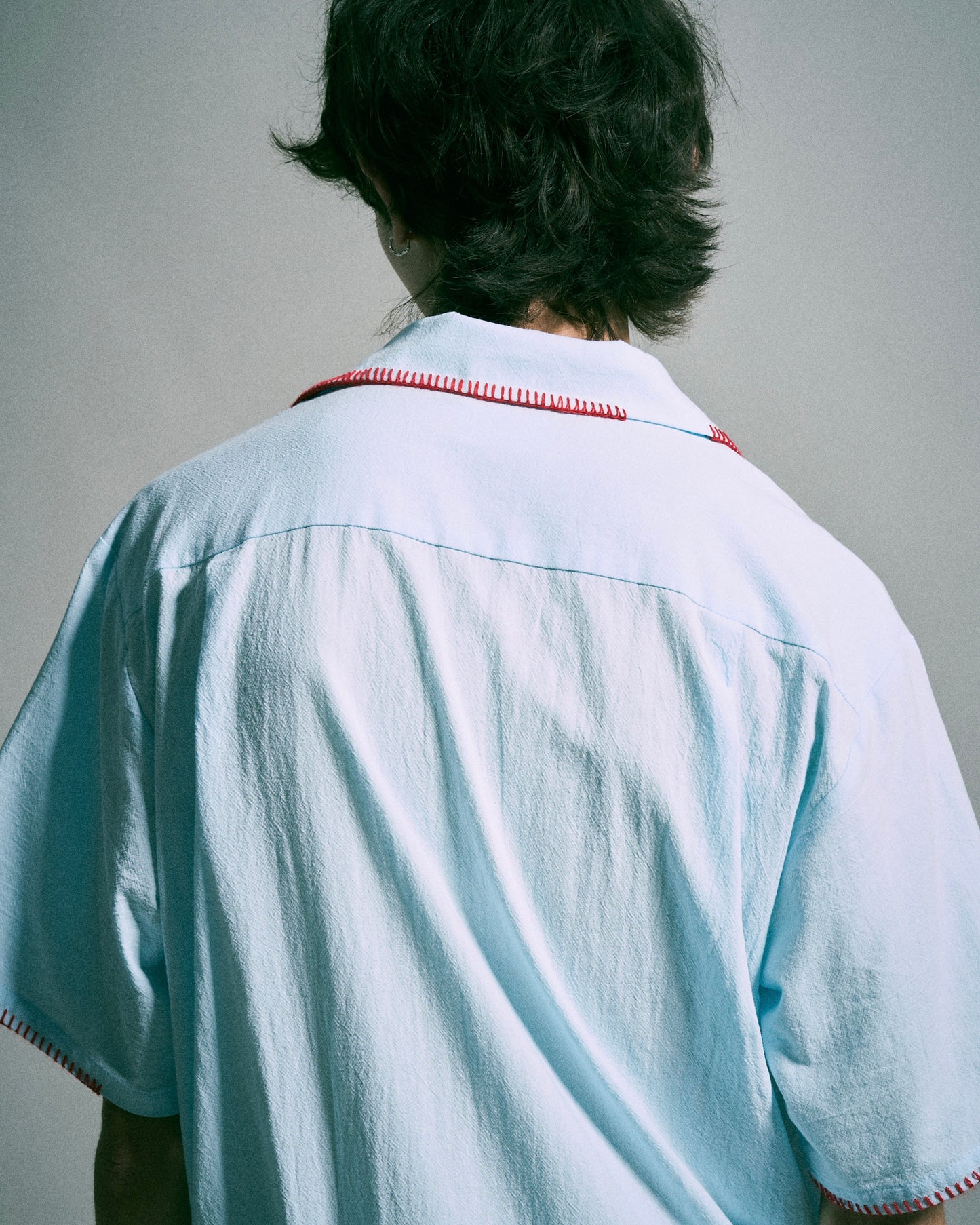 FLOWER EMBROIDERY SAGARA H/S SHIRT