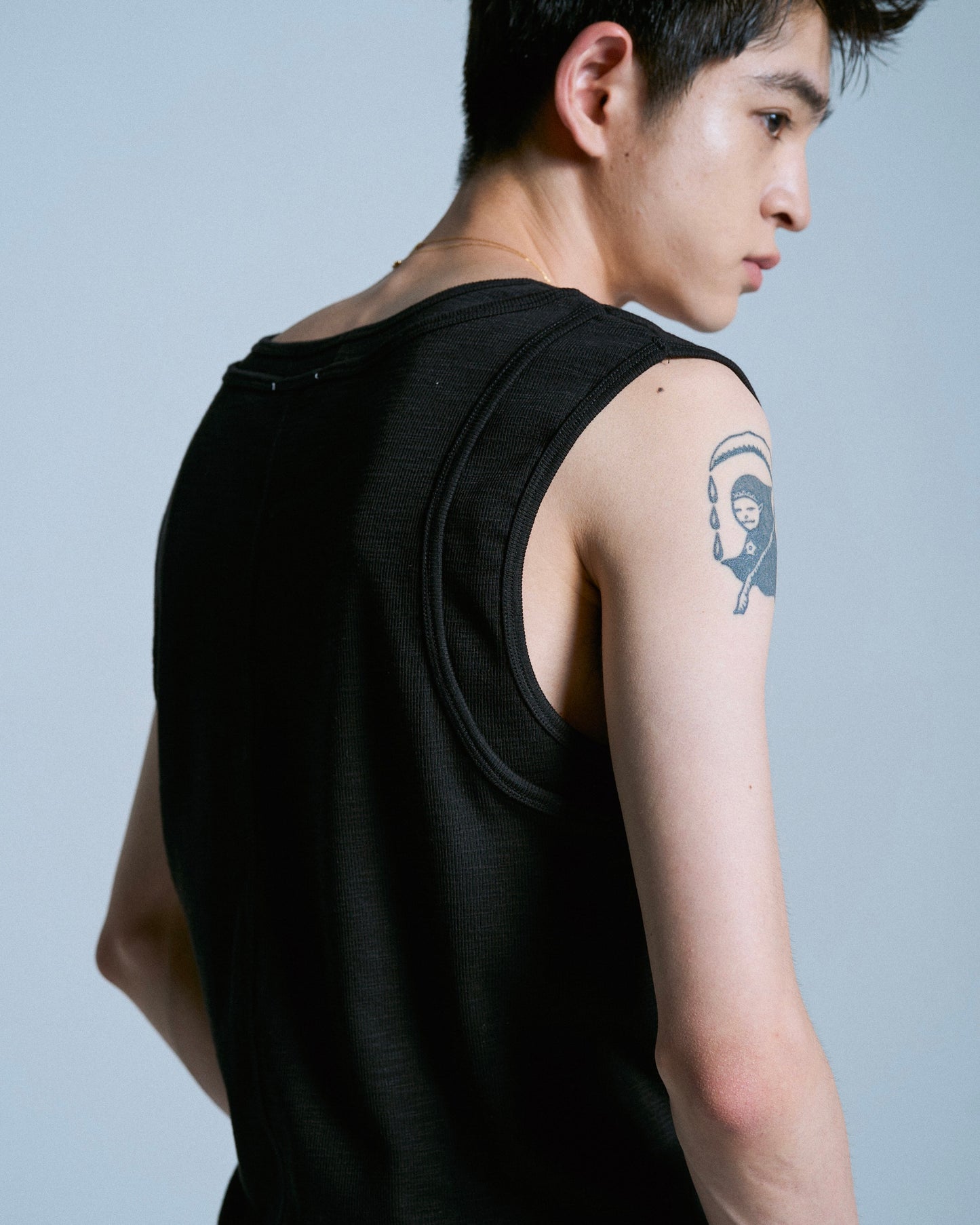 DOUBLE LAYER SLUB TANK TOP