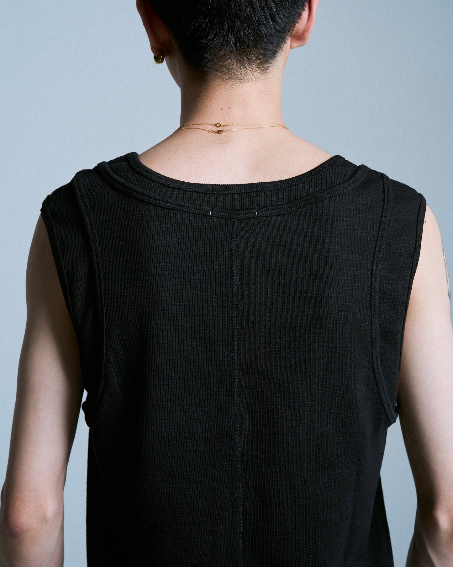 DOUBLE LAYER SLUB TANK TOP