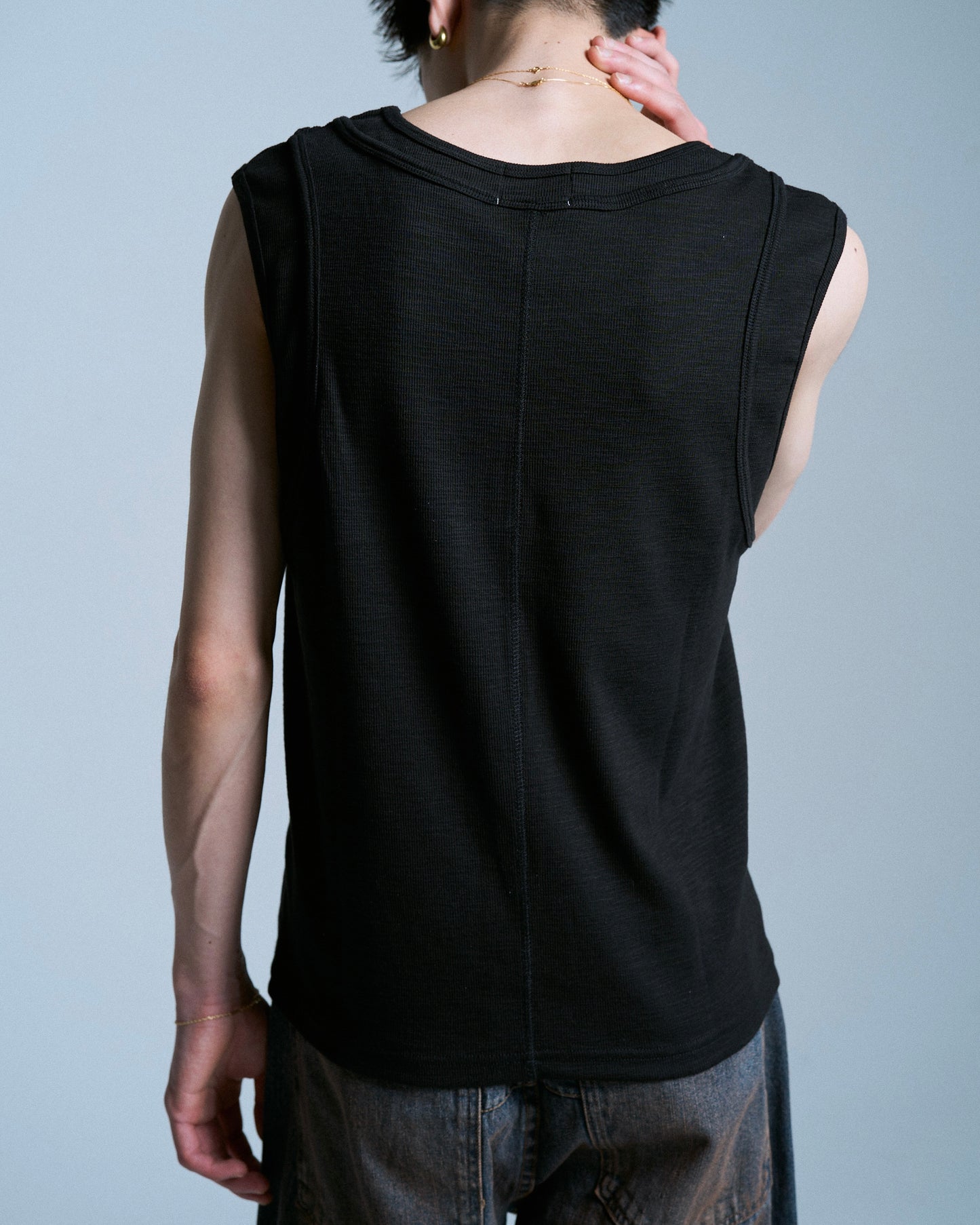 DOUBLE LAYER SLUB TANK TOP
