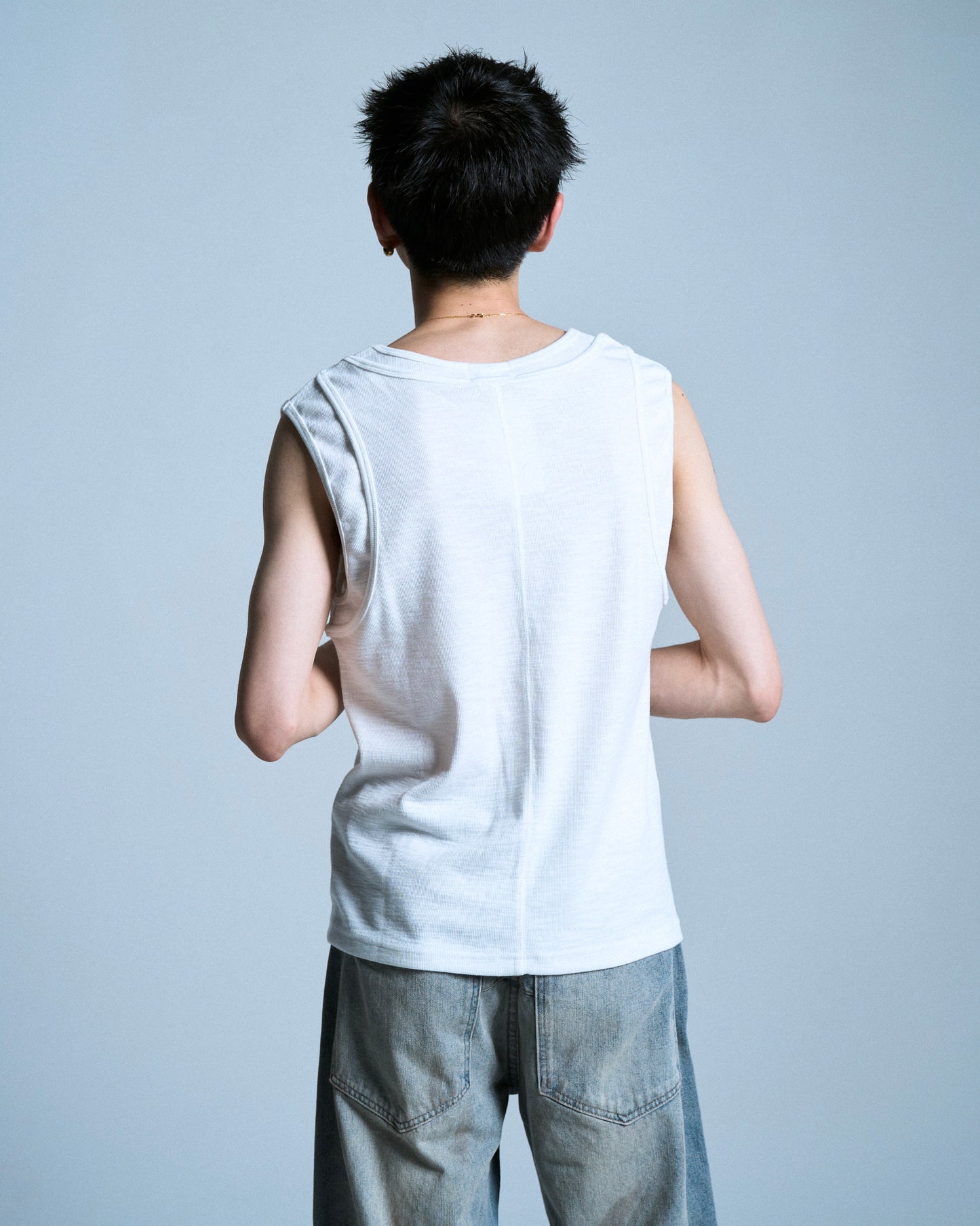 DOUBLE LAYER SLUB TANK TOP