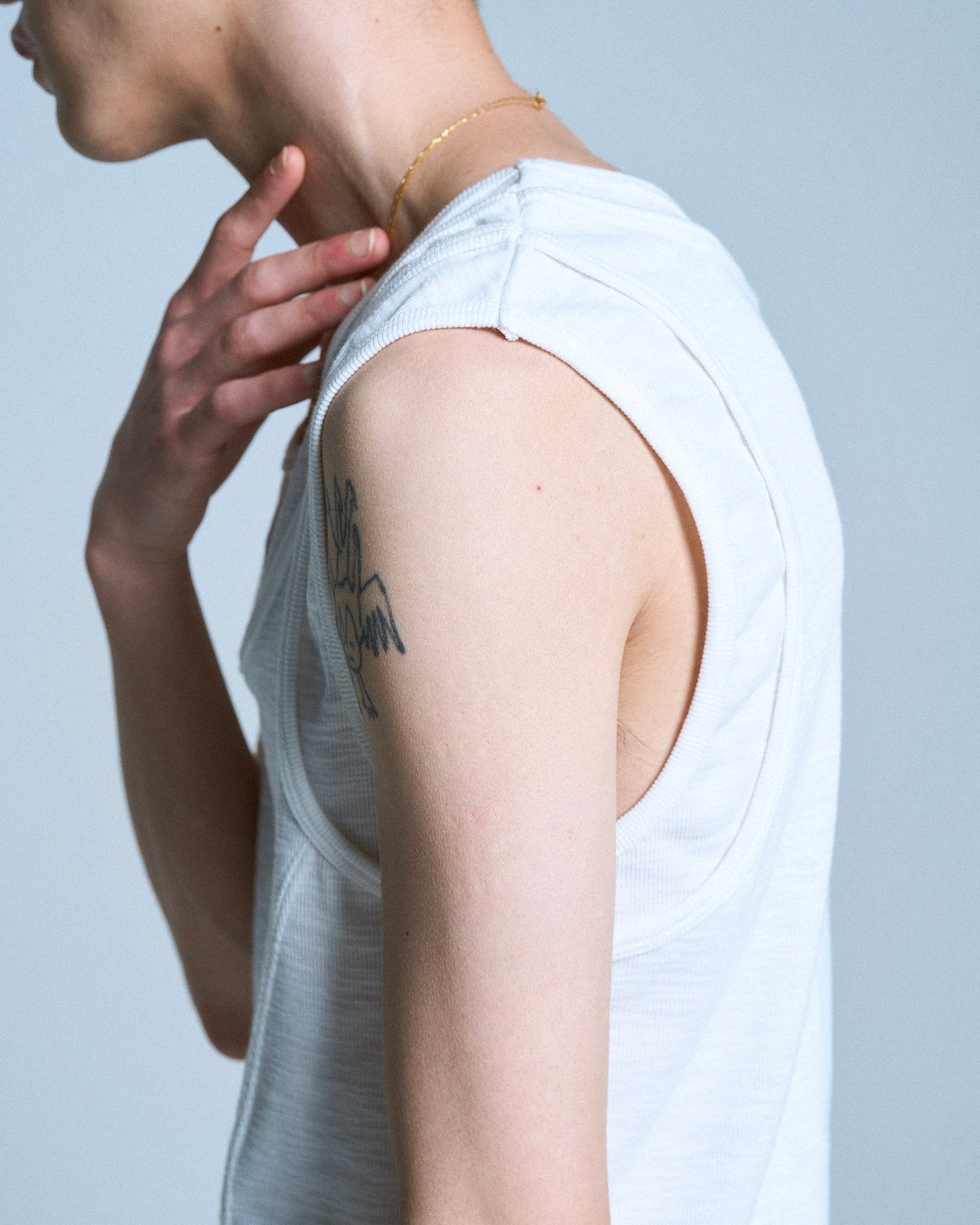 DOUBLE LAYER SLUB TANK TOP