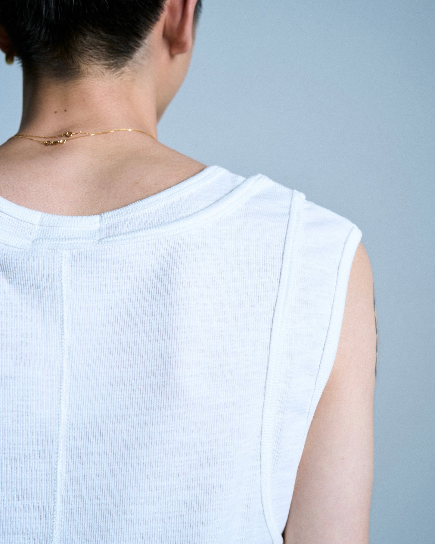 DOUBLE LAYER SLUB TANK TOP