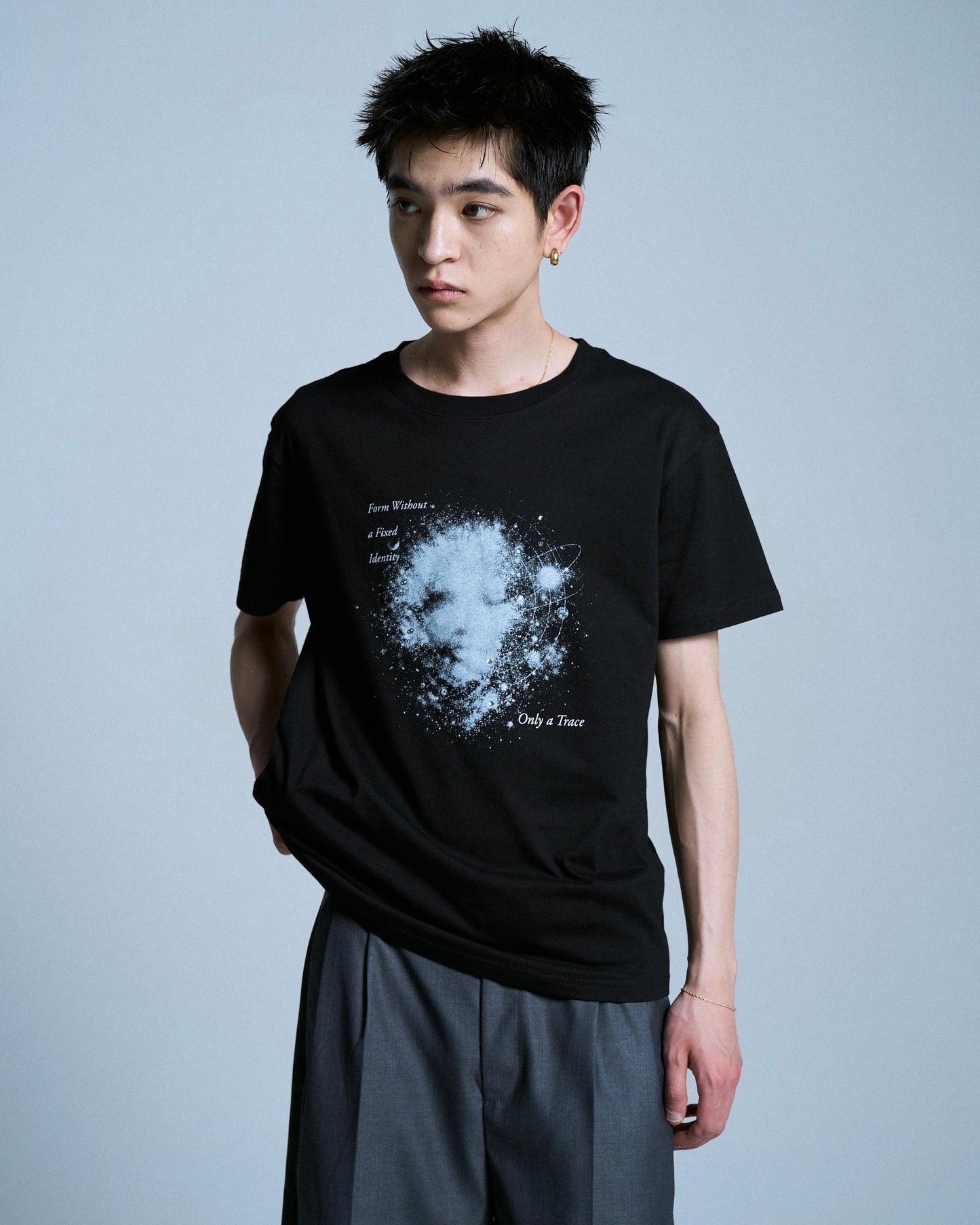 GRAPHIC SPACE RHINESTONE TEE