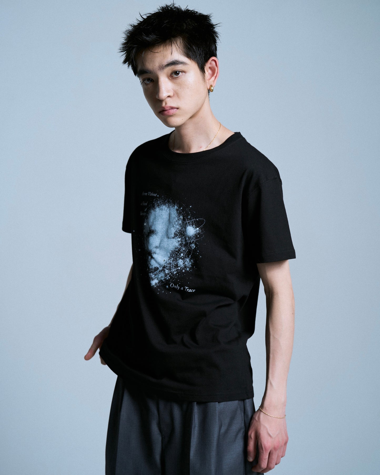 GRAPHIC SPACE RHINESTONE TEE