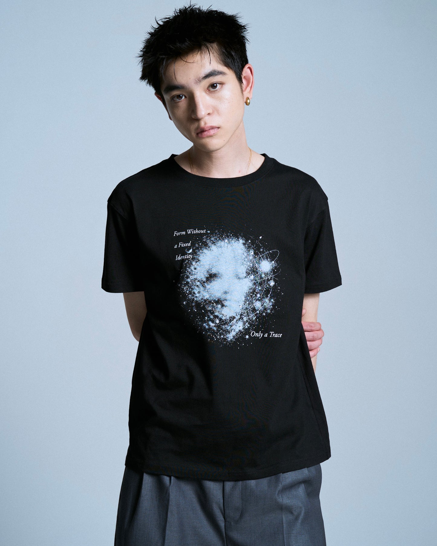 GRAPHIC SPACE RHINESTONE TEE