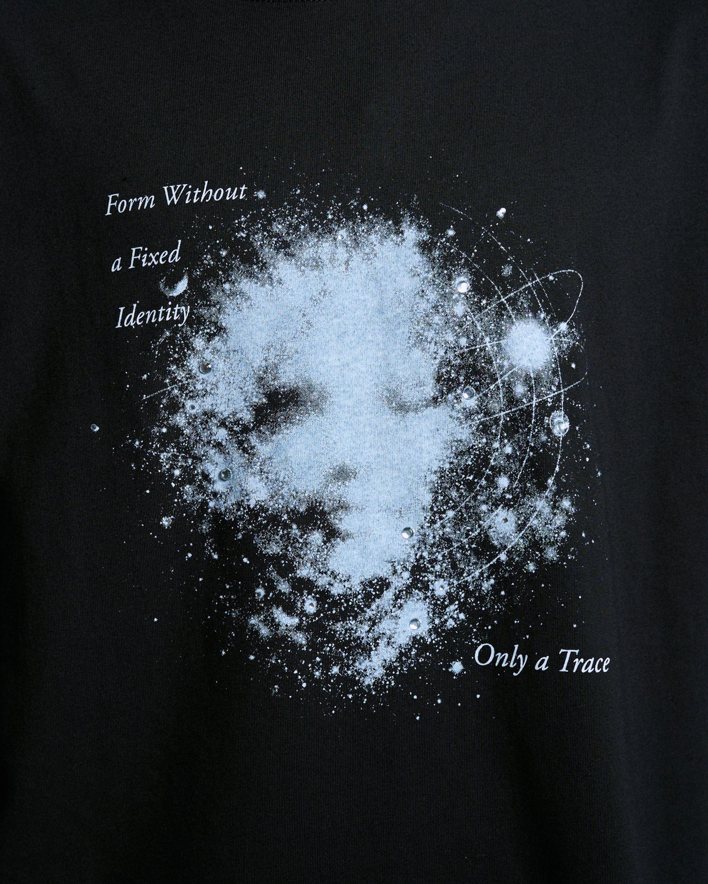 GRAPHIC SPACE RHINESTONE TEE