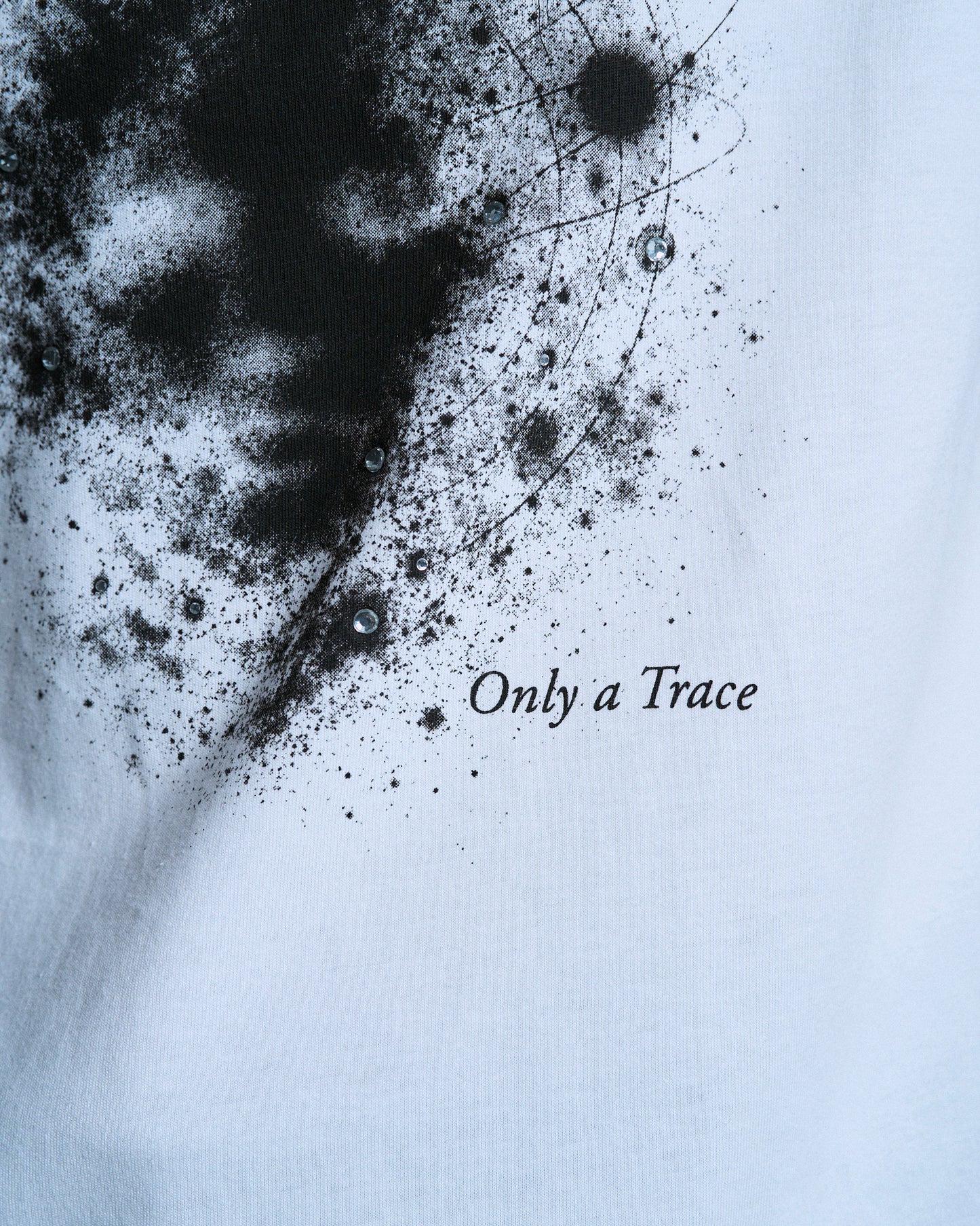 GRAPHIC SPACE RHINESTONE TEE