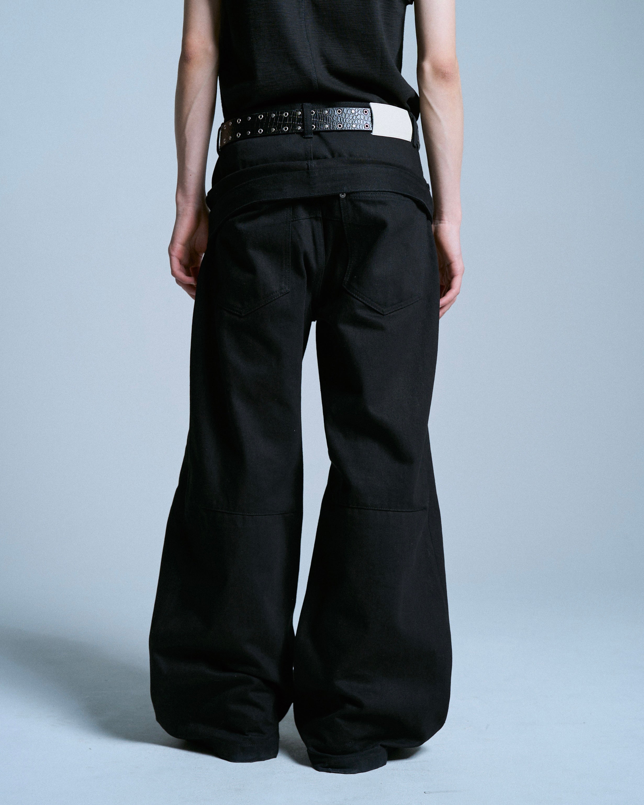 DOUBLE WAIST SLUB RIGID DENIM – CAMPHOR WOOD - OFFICIAL ONLINE