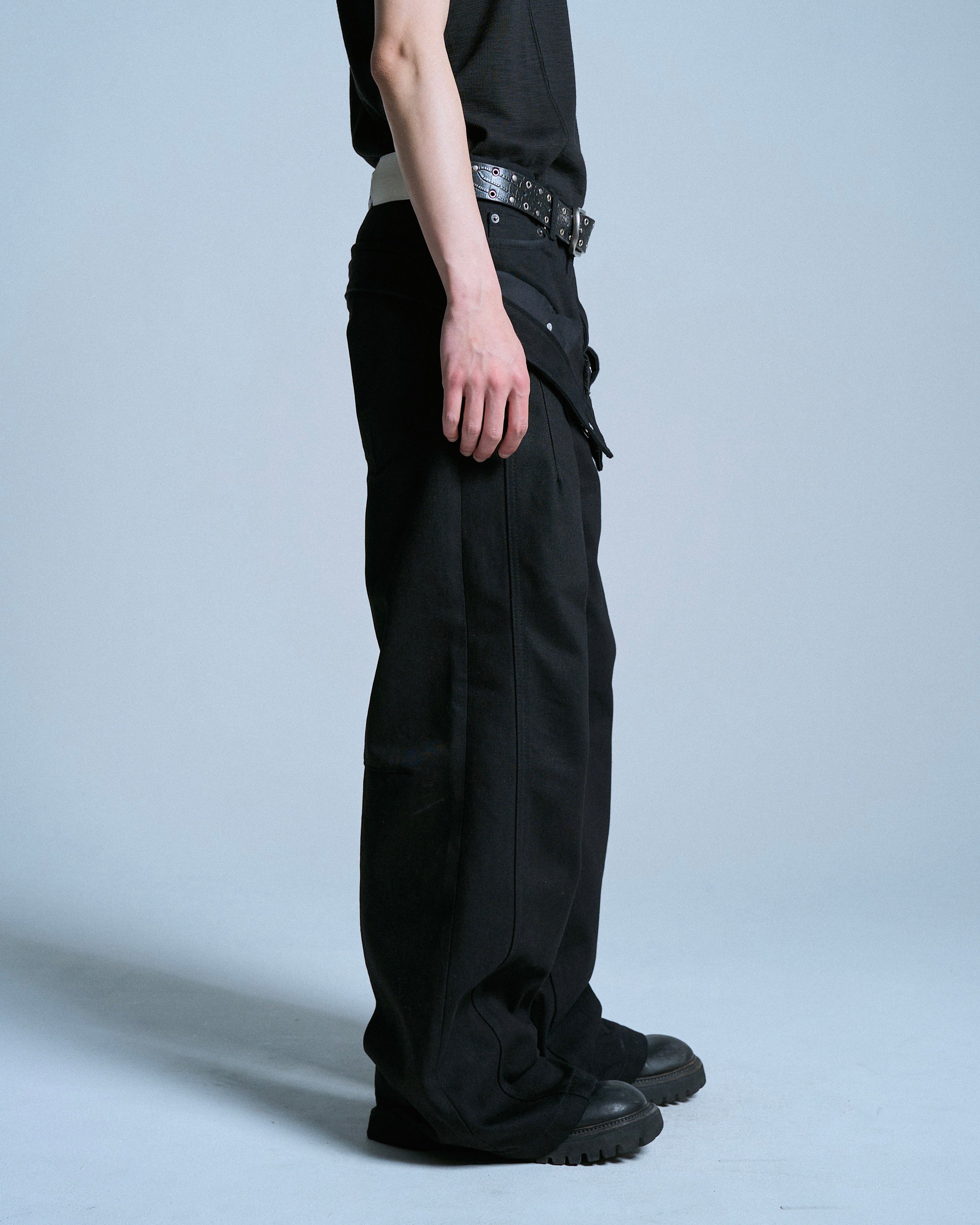 DOUBLE WAIST SLUB RIGID DENIM – CAMPHOR WOOD - OFFICIAL ONLINE