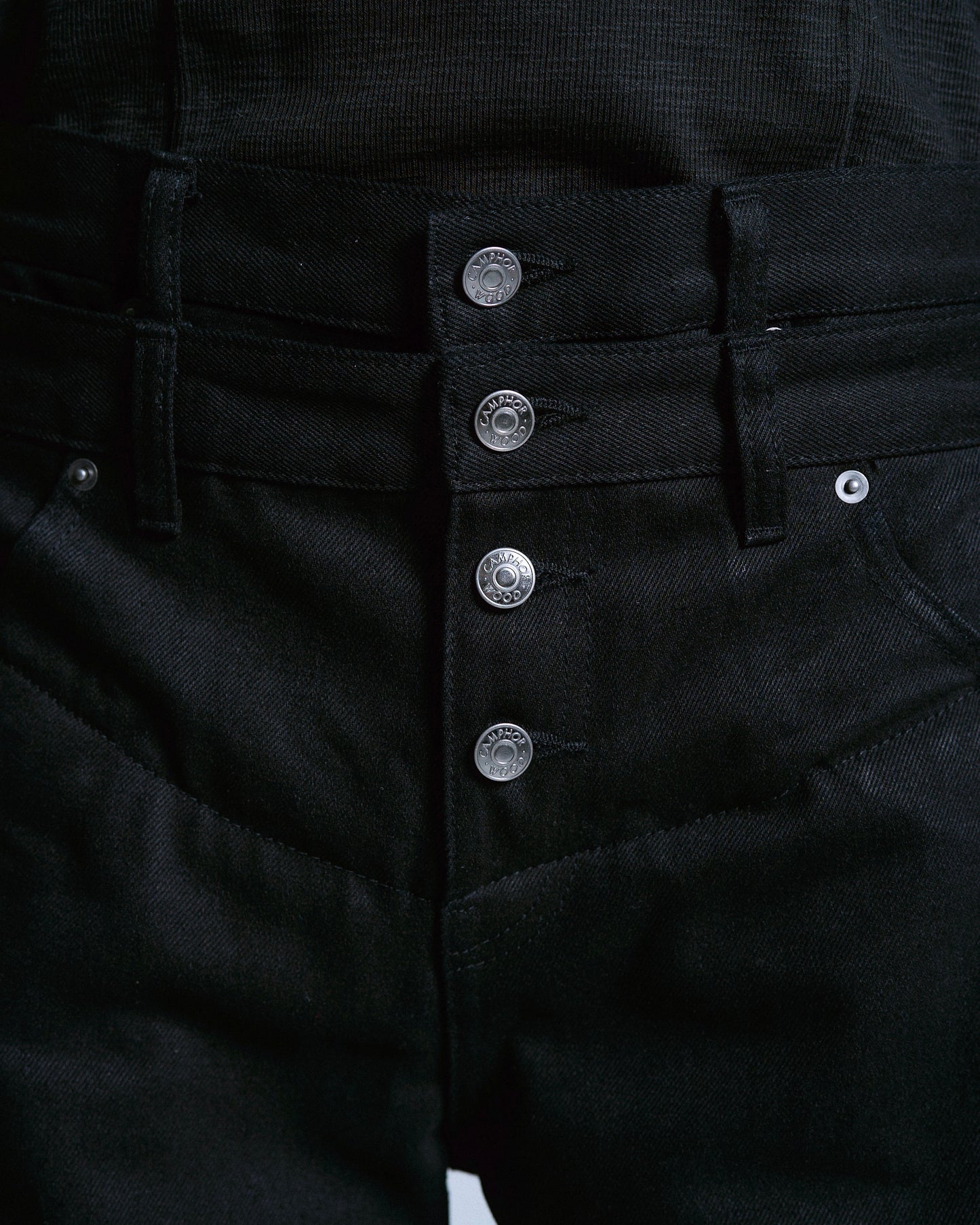 DOUBLE WAIST SLUB RIGID DENIM