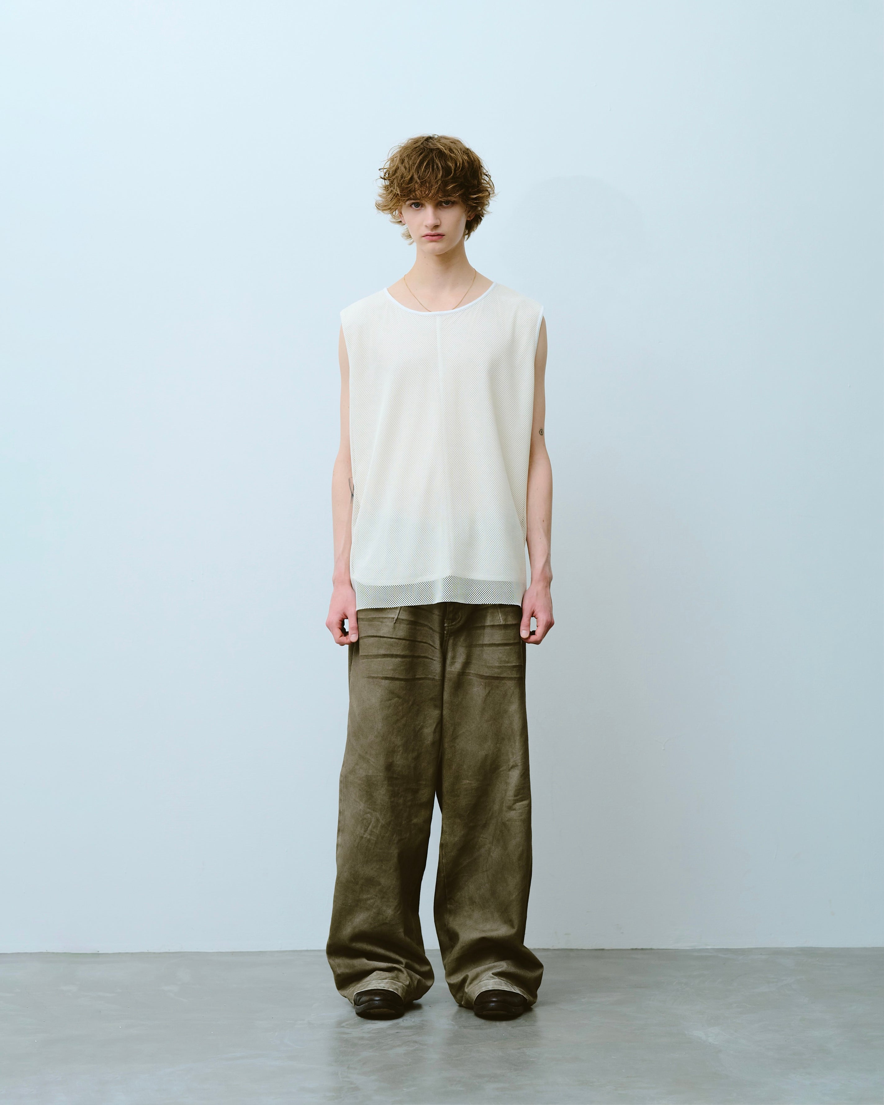 関税/送料込★Rest&Recreation★RR LAYERED SLEEVELESS TOP Rest & Recreation】RR LAYERED SLEEVELESS TOP (Rest