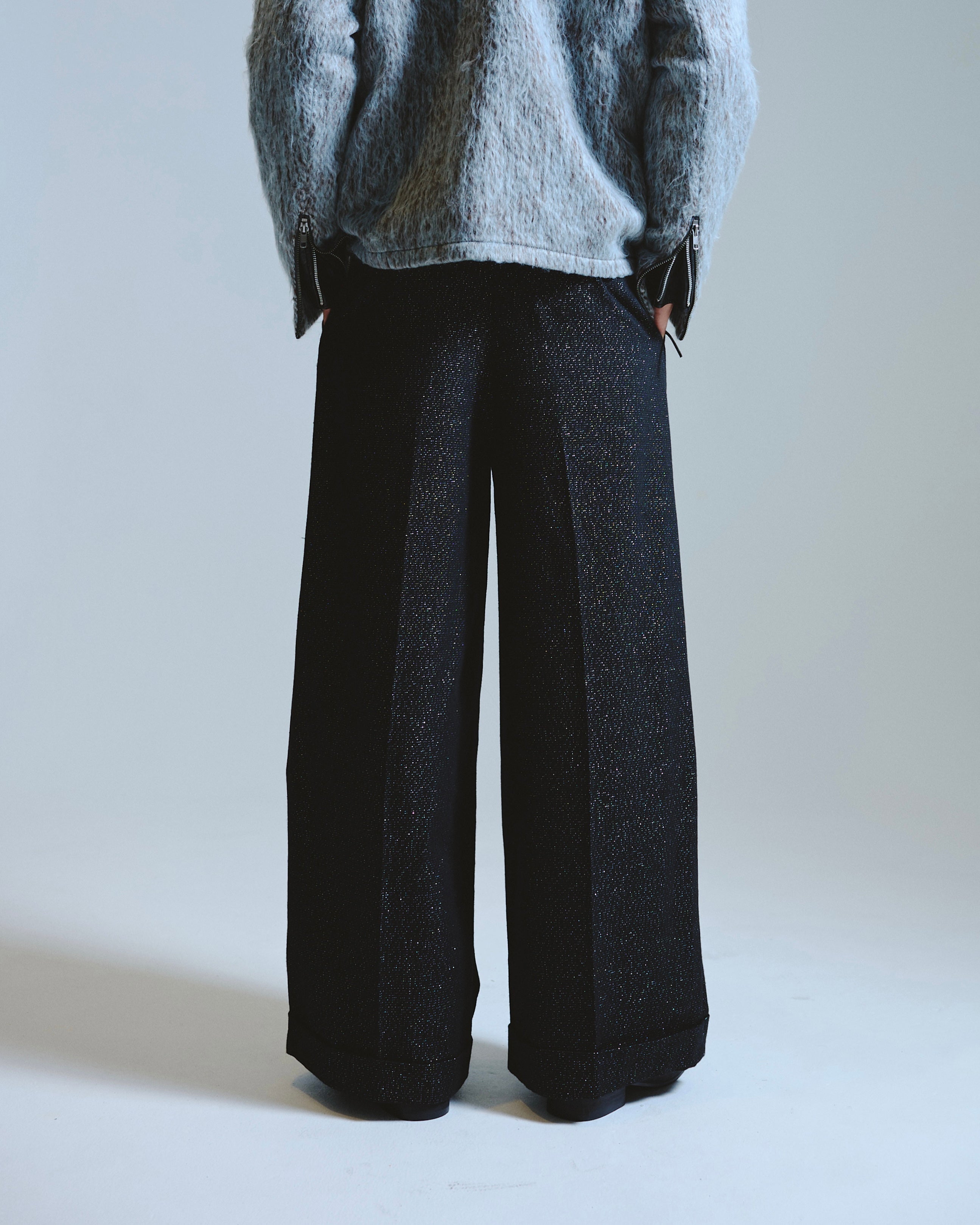 パンツ Camphor wood 2tuck super baggy slacks 2tuck wide baggy slacks - RAME TWEED – CAMPHOR WOOD
